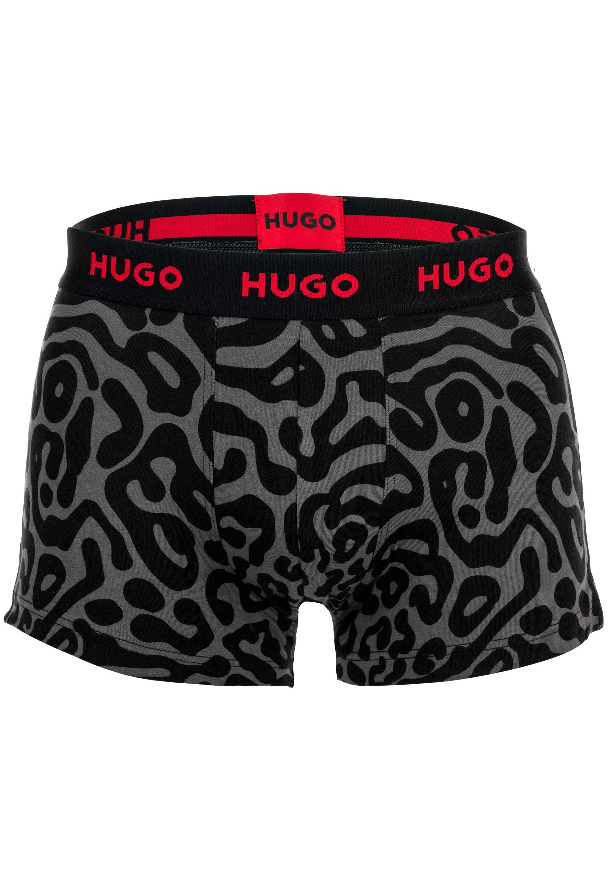 HUGO Boxershorts »Boxershort TRUNK TRIPLET DESIGN 3er Pack«