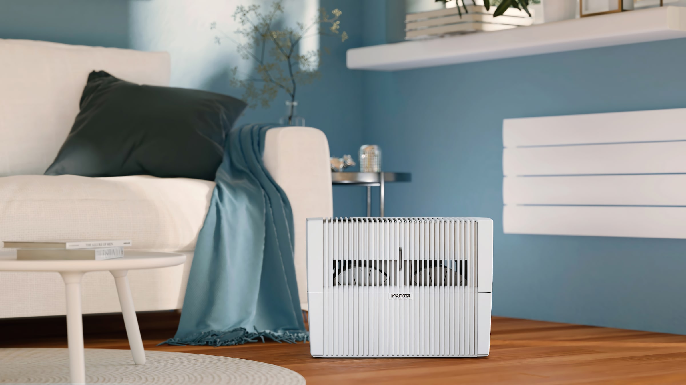 Venta Luftbefeuchter »Comfort Plus LW45 weiß«, 10 l Wassertank, ohne Filtermatten, 10L Wasserwanne, für Räume bis 60 m²