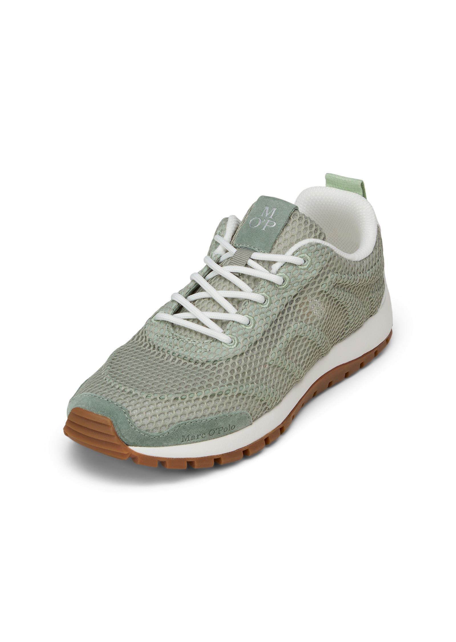 Marc O'Polo Sneaker »aus edlem Rindleder und Mesh-Einsatz«