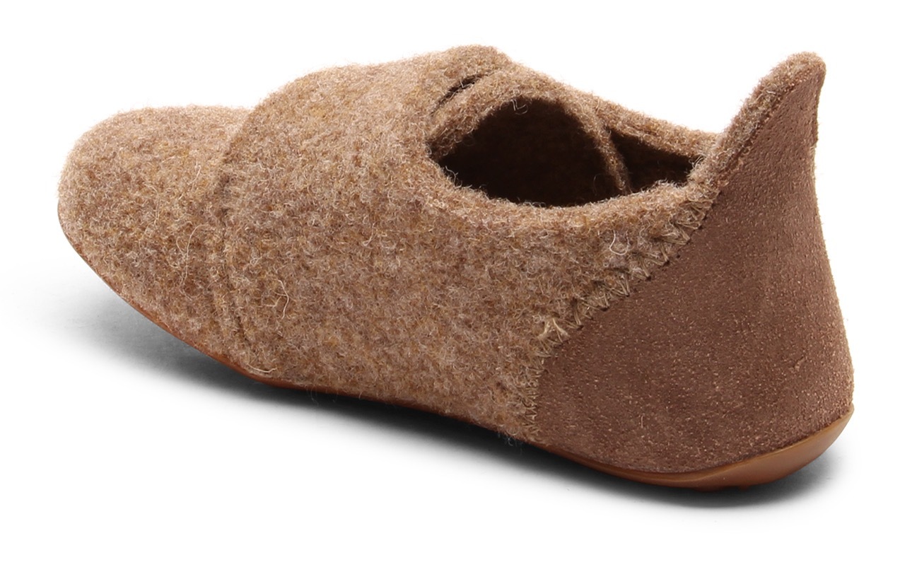 Bisgaard Hausschuh »casual wool«, Klettschuh mit Lammwolle gefüttert, Größenschablone zum Download