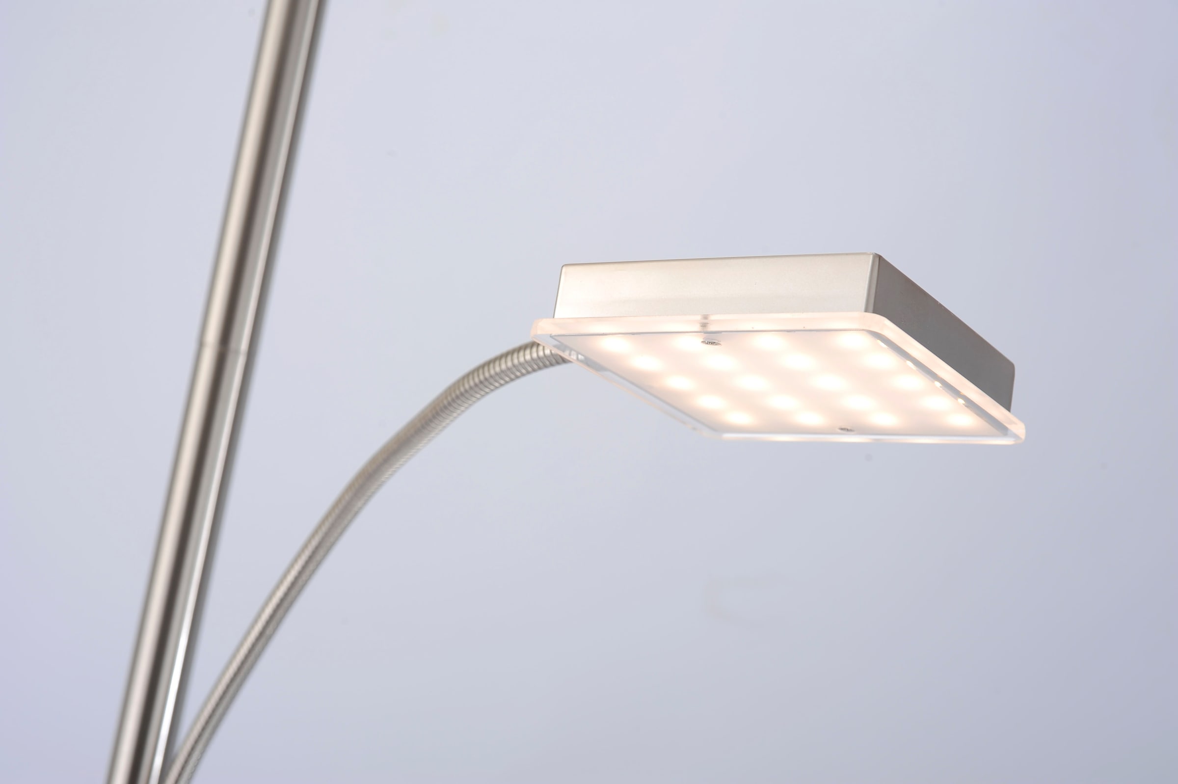 JUST LIGHT Stehlampe »HANS«, 2 Touchdimmer, LED, über Schalter, Touchschalter BAUR | dimmbar flammig-flammig