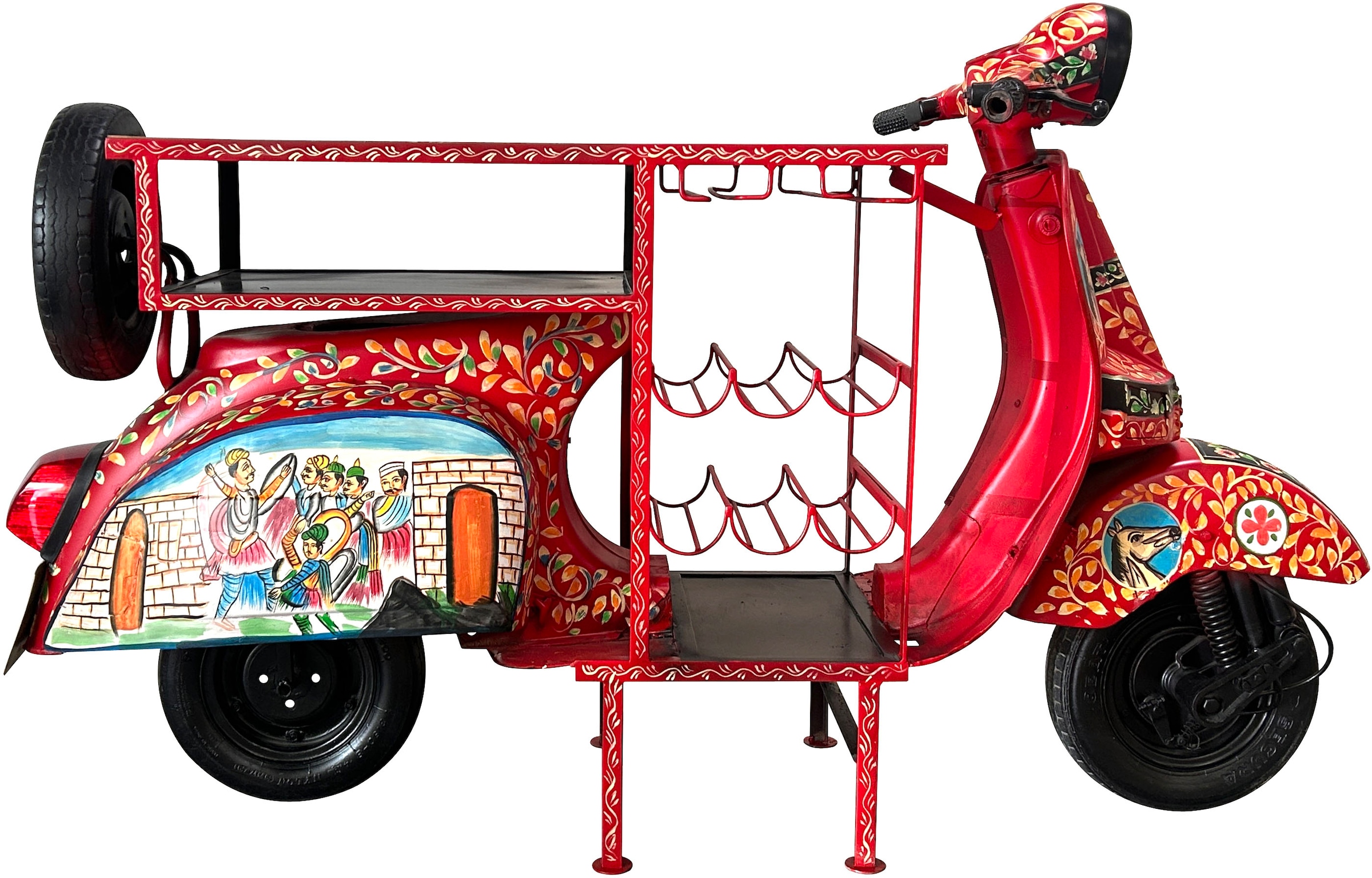 SIT Bartisch 1 Stk. tlg. aus einem recycelten Roller