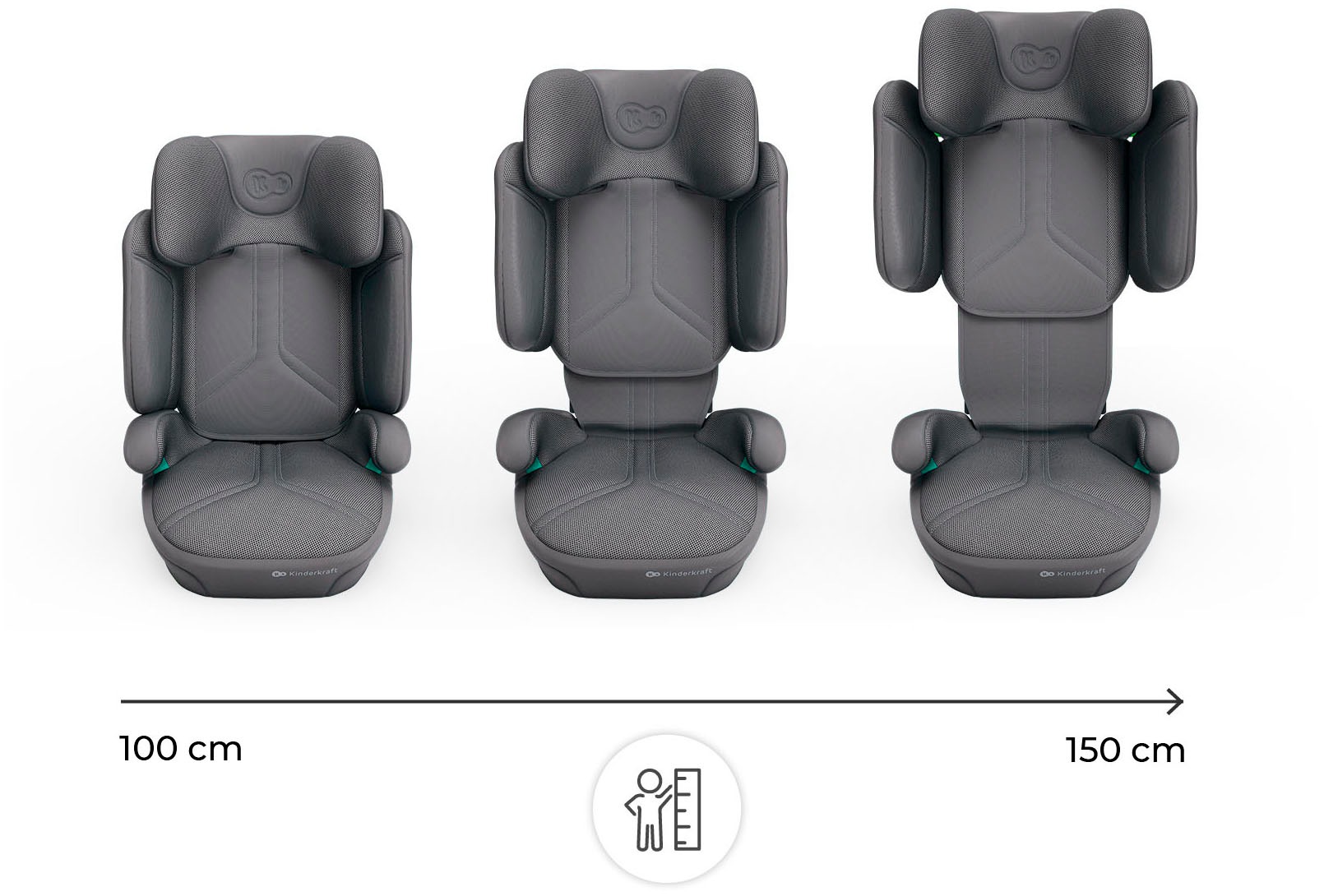 Kinderkraft Autokindersitz »XPAND 2 PRO i-Size schwarz«