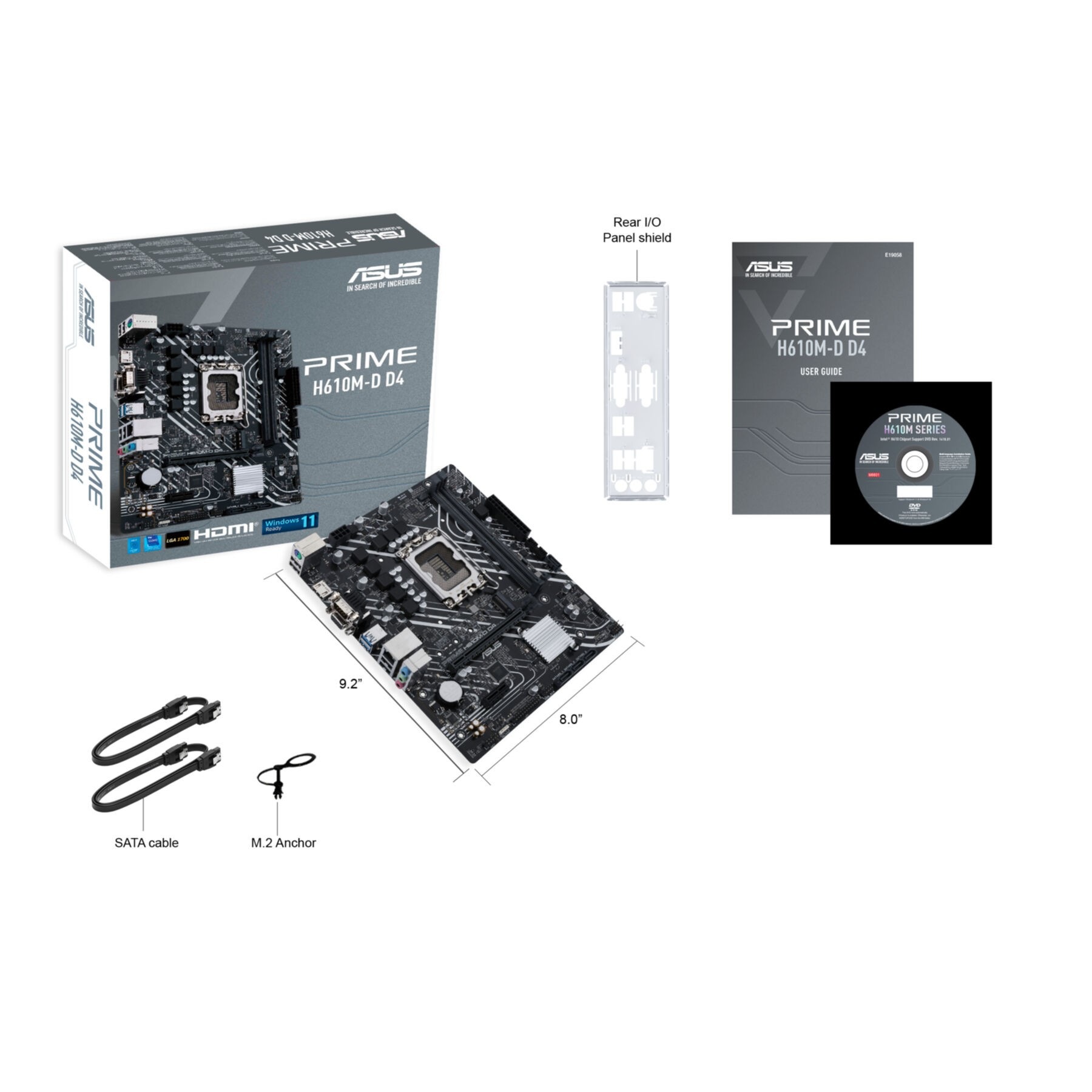 Asus Mainboard »PRIME H610M-D D4«