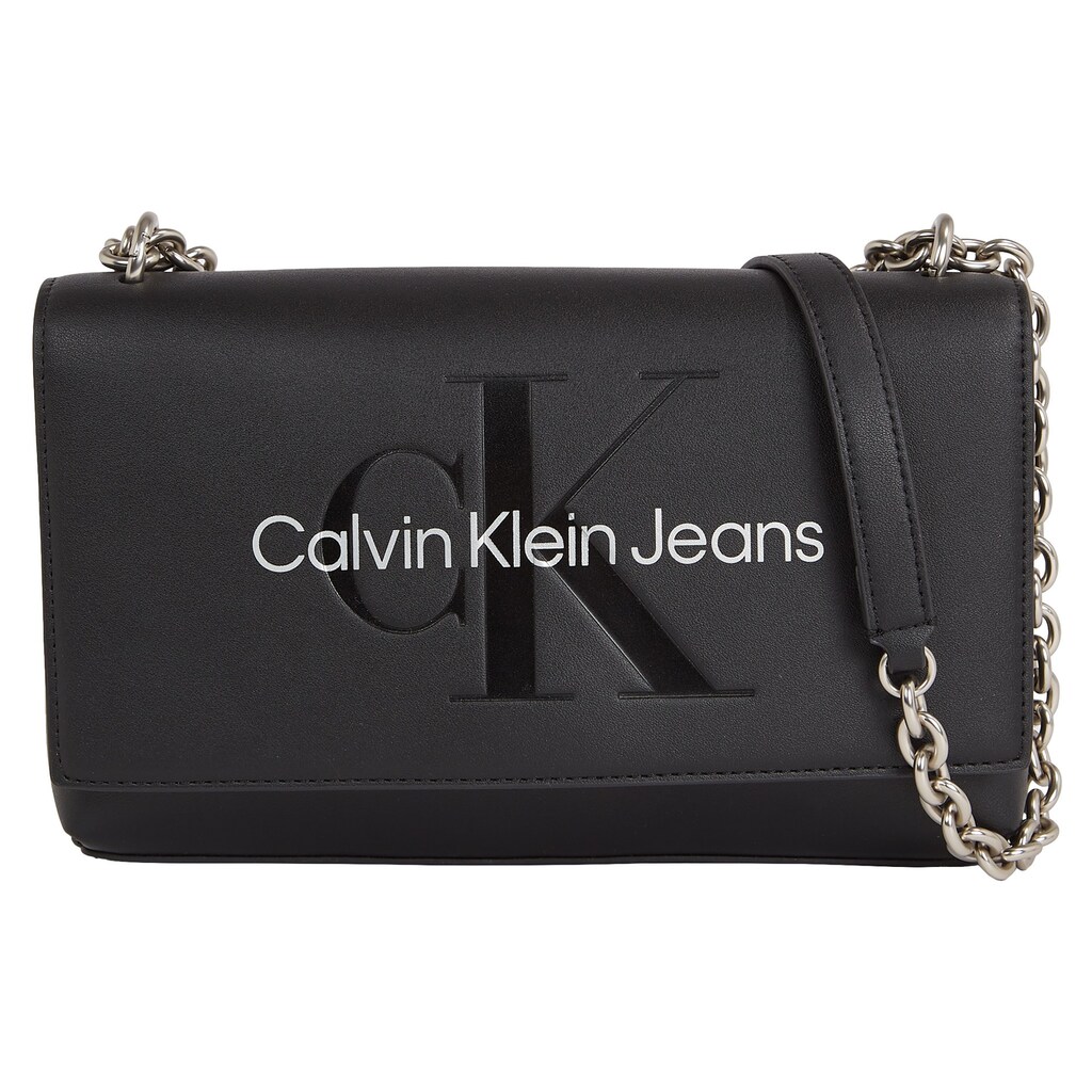 Calvin Klein Jeans Umhängetasche »SCULPTED EW FLAP CONV25 MONO«