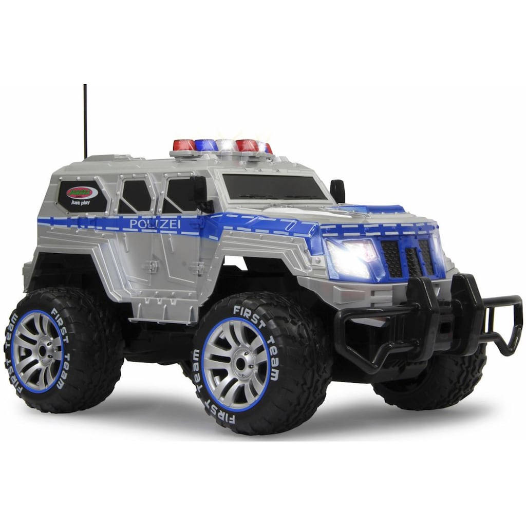 Jamara RC-Monstertruck »Polizei Panzerwagen«, (Set, Komplettset)