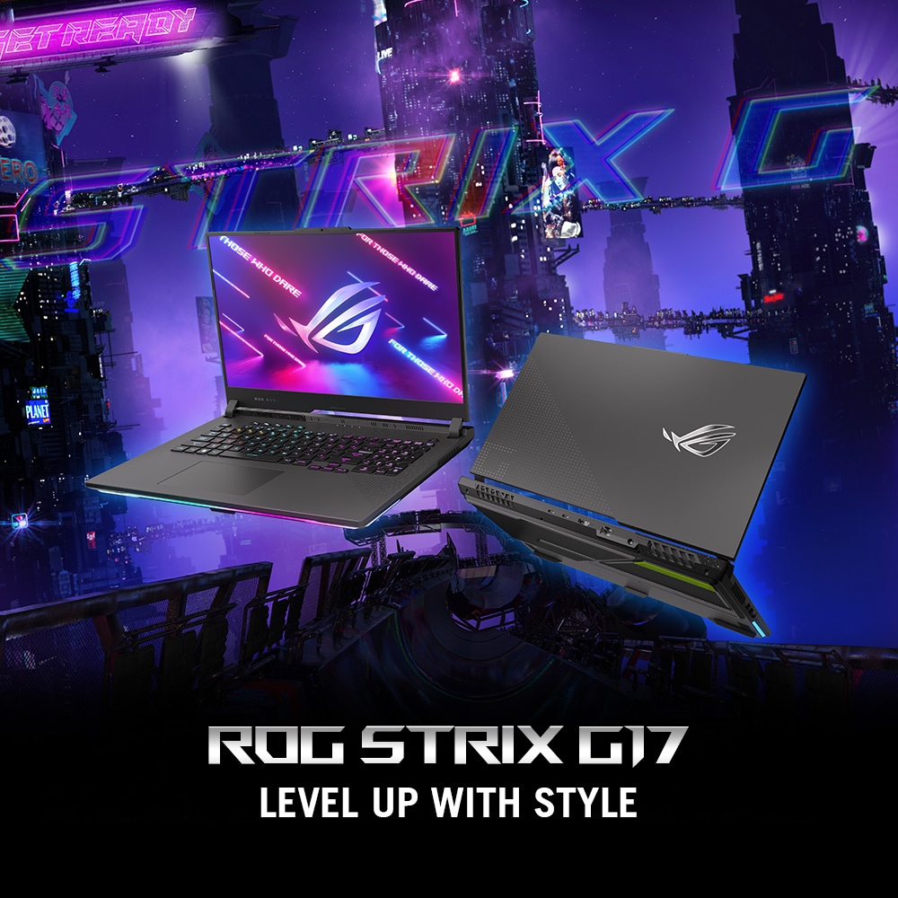 Asus Gaming-Notebook »ROG Strix G17 R9-7940HX 16 1 4060 G713PV-HX198W«, 43,9 cm, / 17,3 Zoll, AMD, Ryzen 9, GeForce RTX 4060, 1000 GB SSD