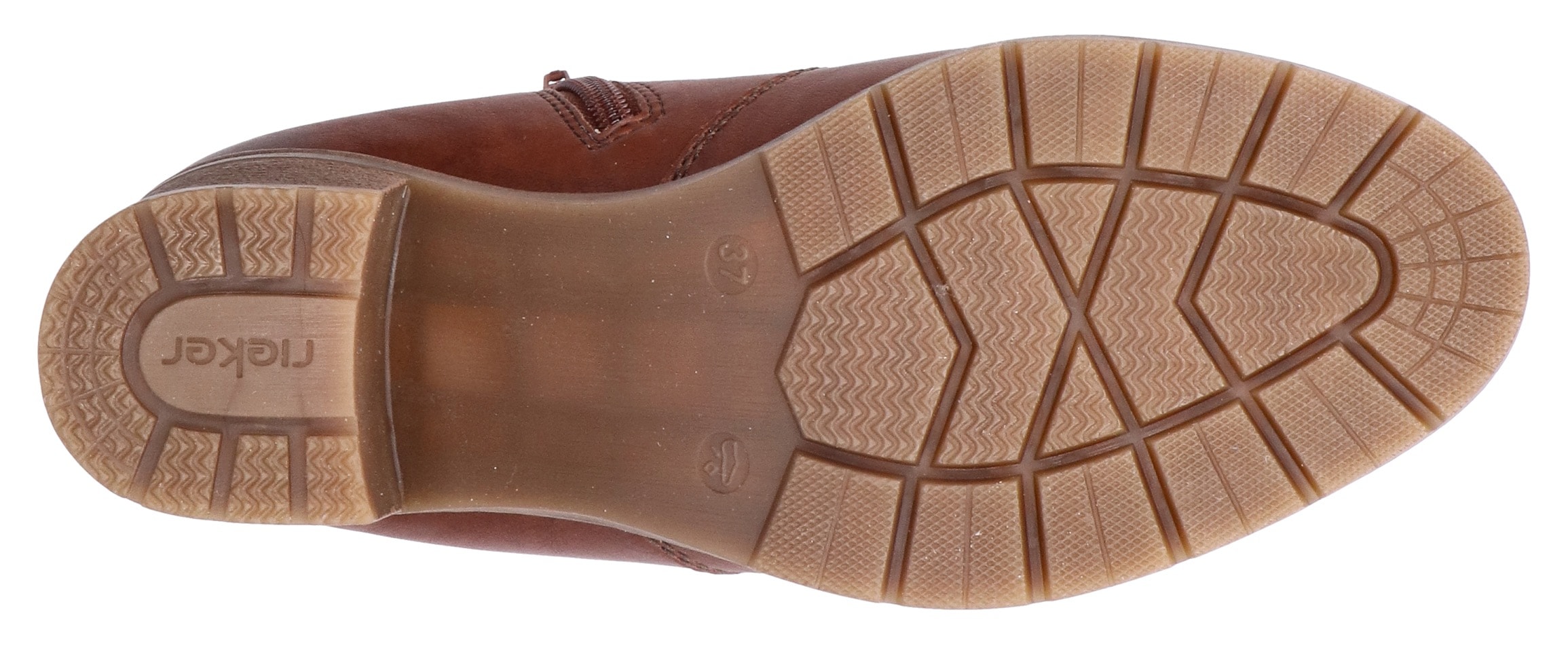Rieker Winterstiefelette, Stiefelette, Boots, Blockabsatz, mit Innenreißverschluss