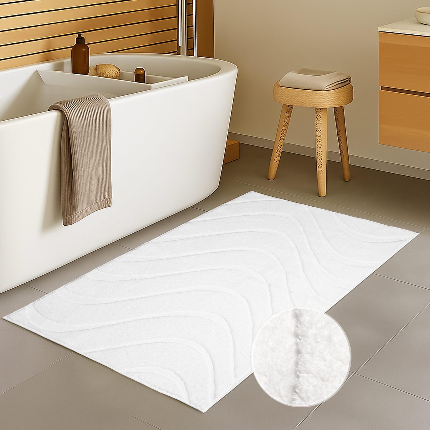 Carpet City Badematte "BAT400, Badteppich uni" Höhe 11 mm rutschhemmend bes günstig online kaufen