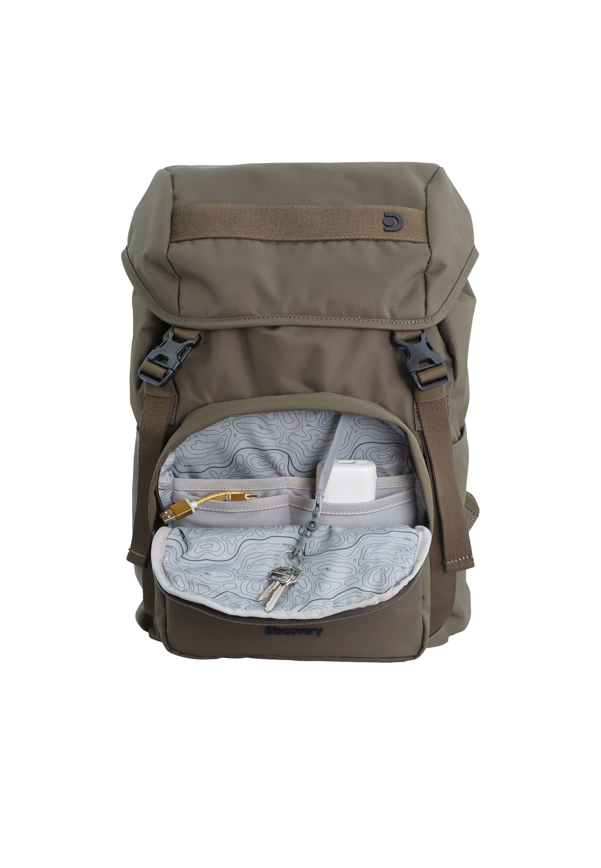 Discovery Sportrucksack »Downtown« aus robustem RPET-Polyester