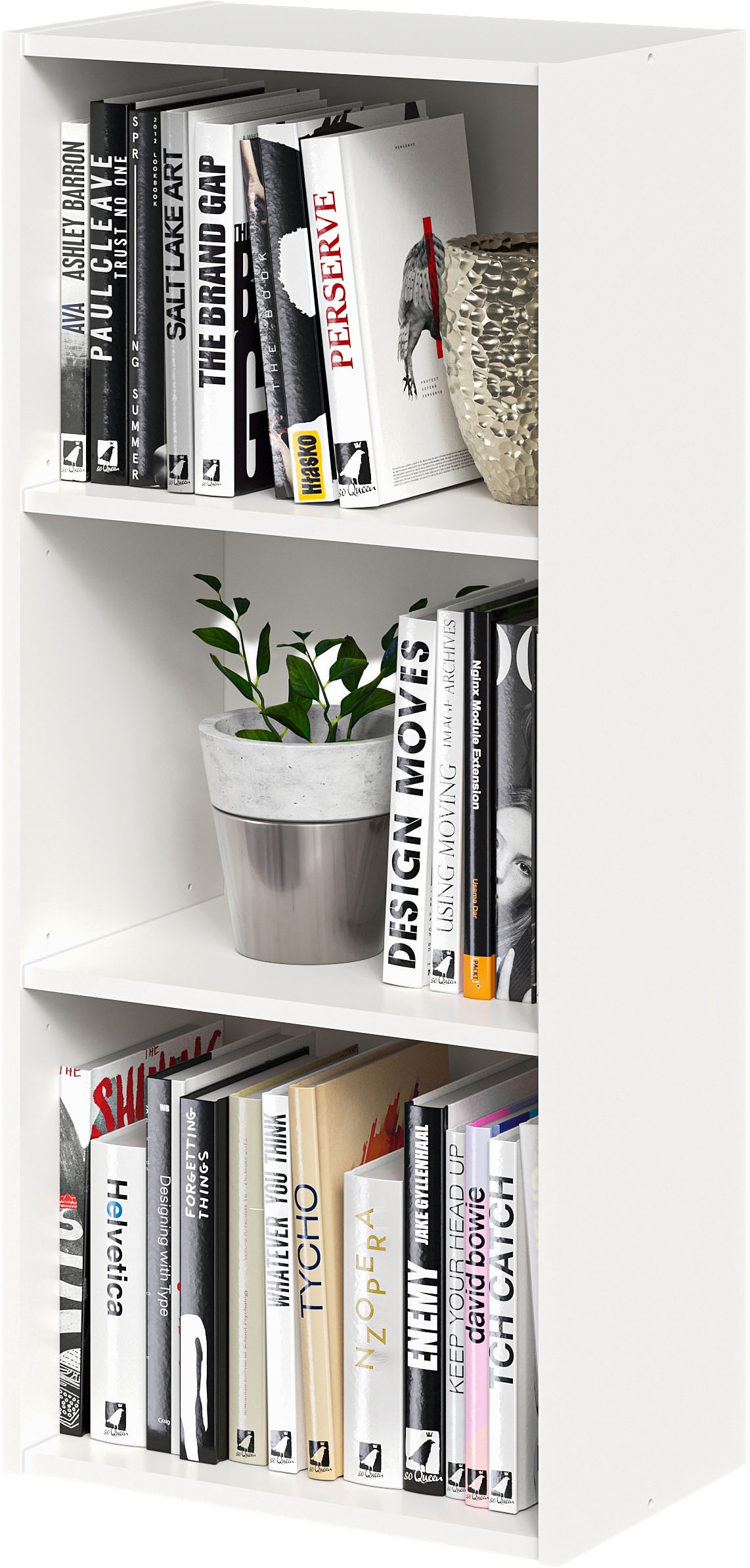 FMD Bücherregal "Bitz" offene Fächer, variable Einlegeböden, beliebig erwei günstig online kaufen