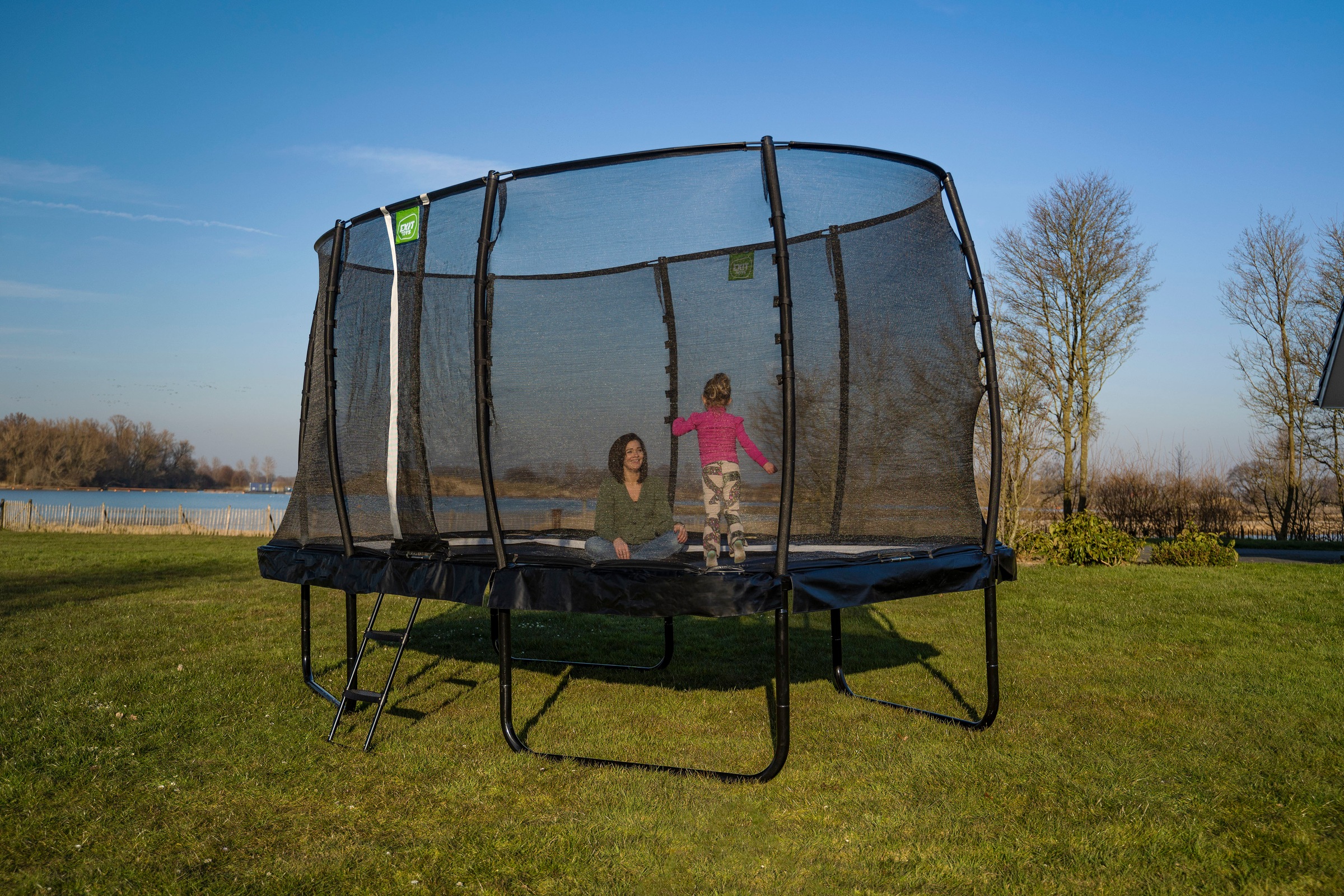EXIT Gartentrampolin »Allure Classic«, mit Sicherheitsnetz