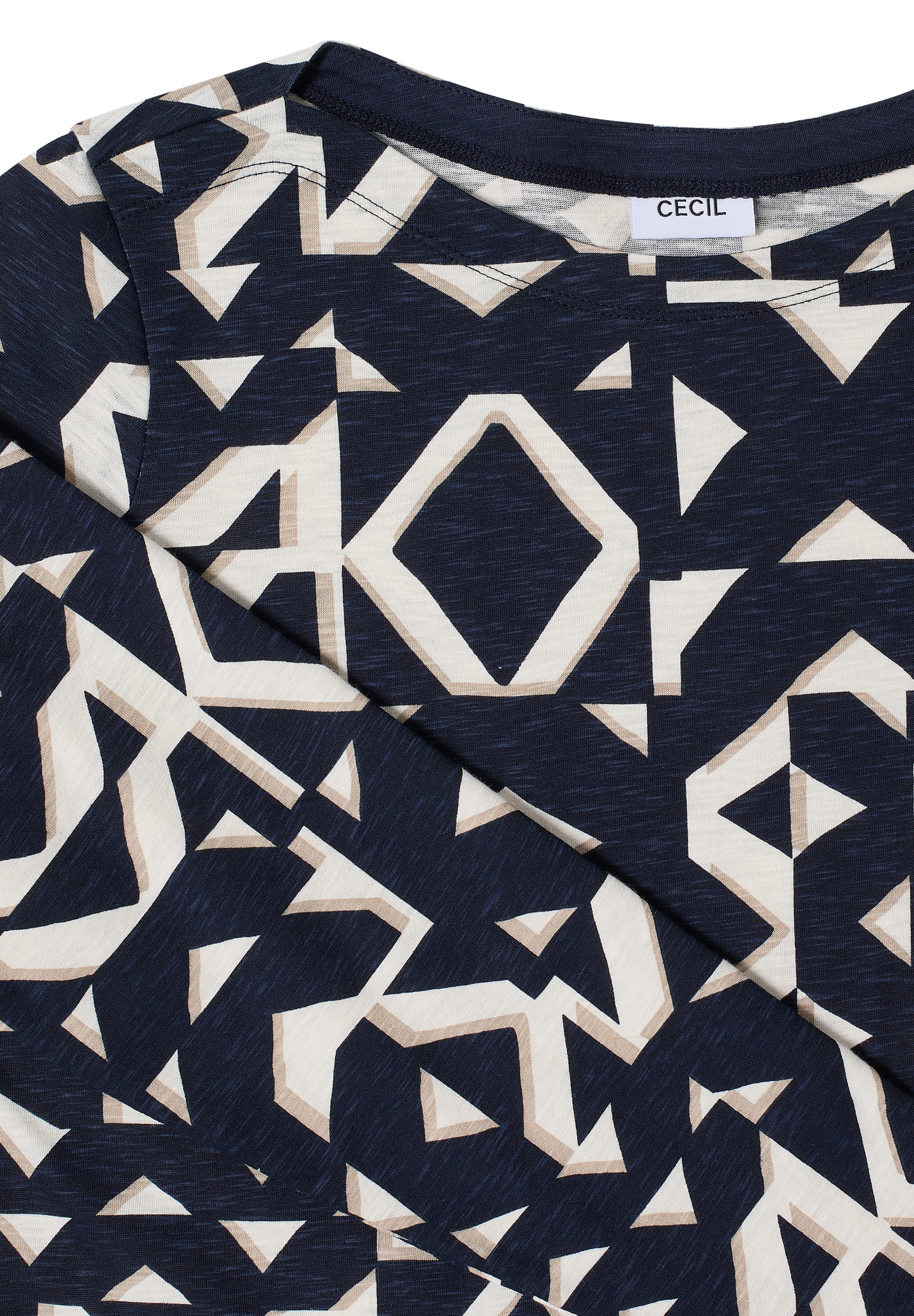 Cecil Langarmshirt mit U-Boot-Ausschnitt