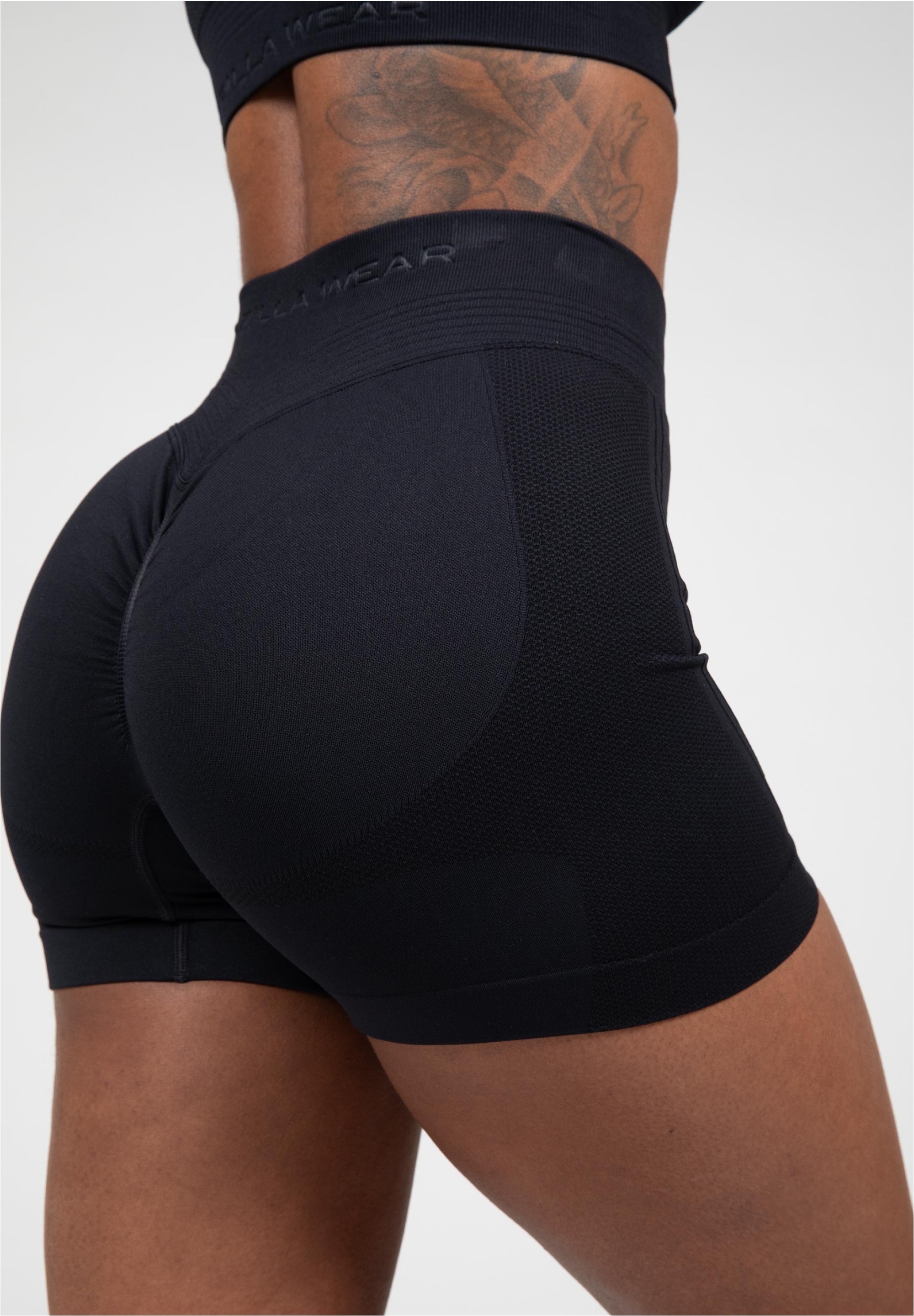 Gorilla Wear Shorts, mit feuchtigkeitstransportierender Beschichtung