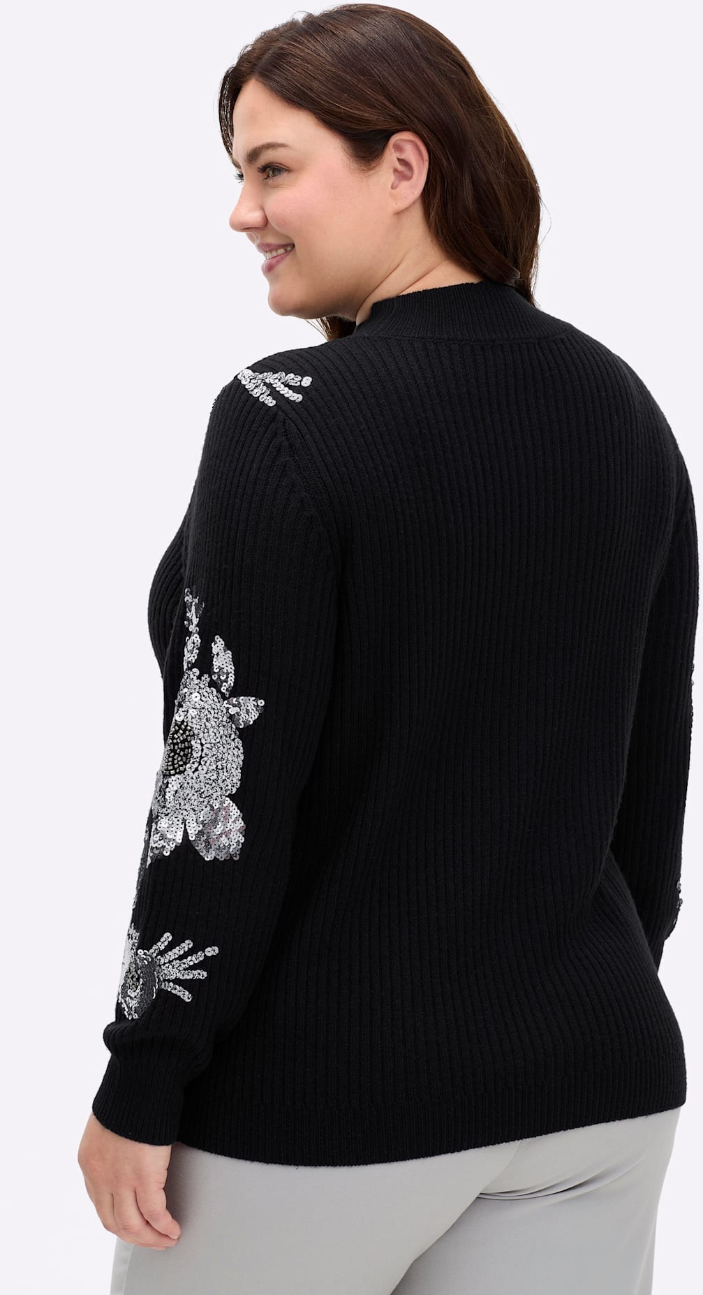 sheego by Joe Browns Stehkragenpullover "Pullover" günstig online kaufen