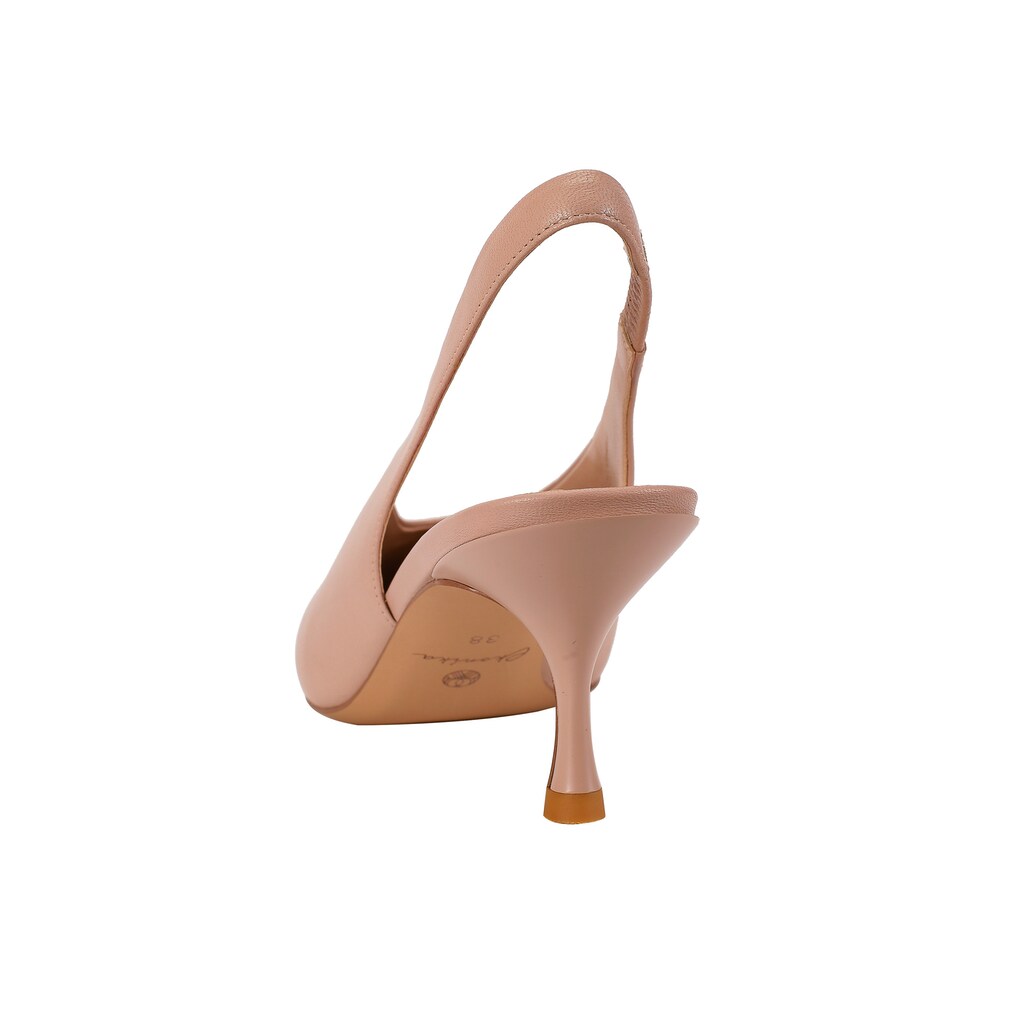 Schuhe Pumps ekonika Pumps, mit elastischem Riemchen beige Schuhe Pumps ekonika Pumps, mit elastischem Riemchen beige