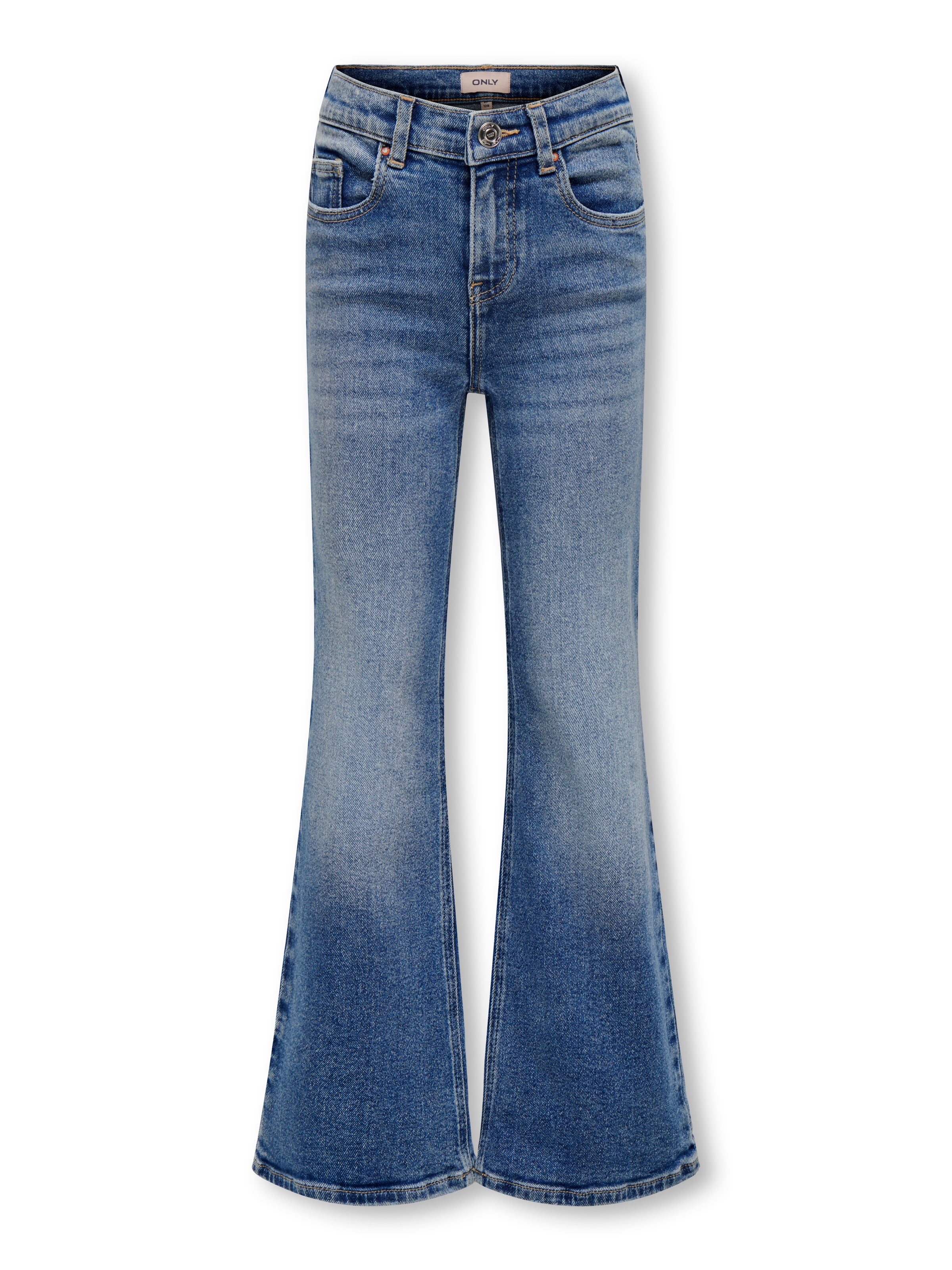 Thumbnail - KIDS ONLY Bootcut-Jeans "KOGJUICY LIFE FLARED DNM CRO557 NOOS"