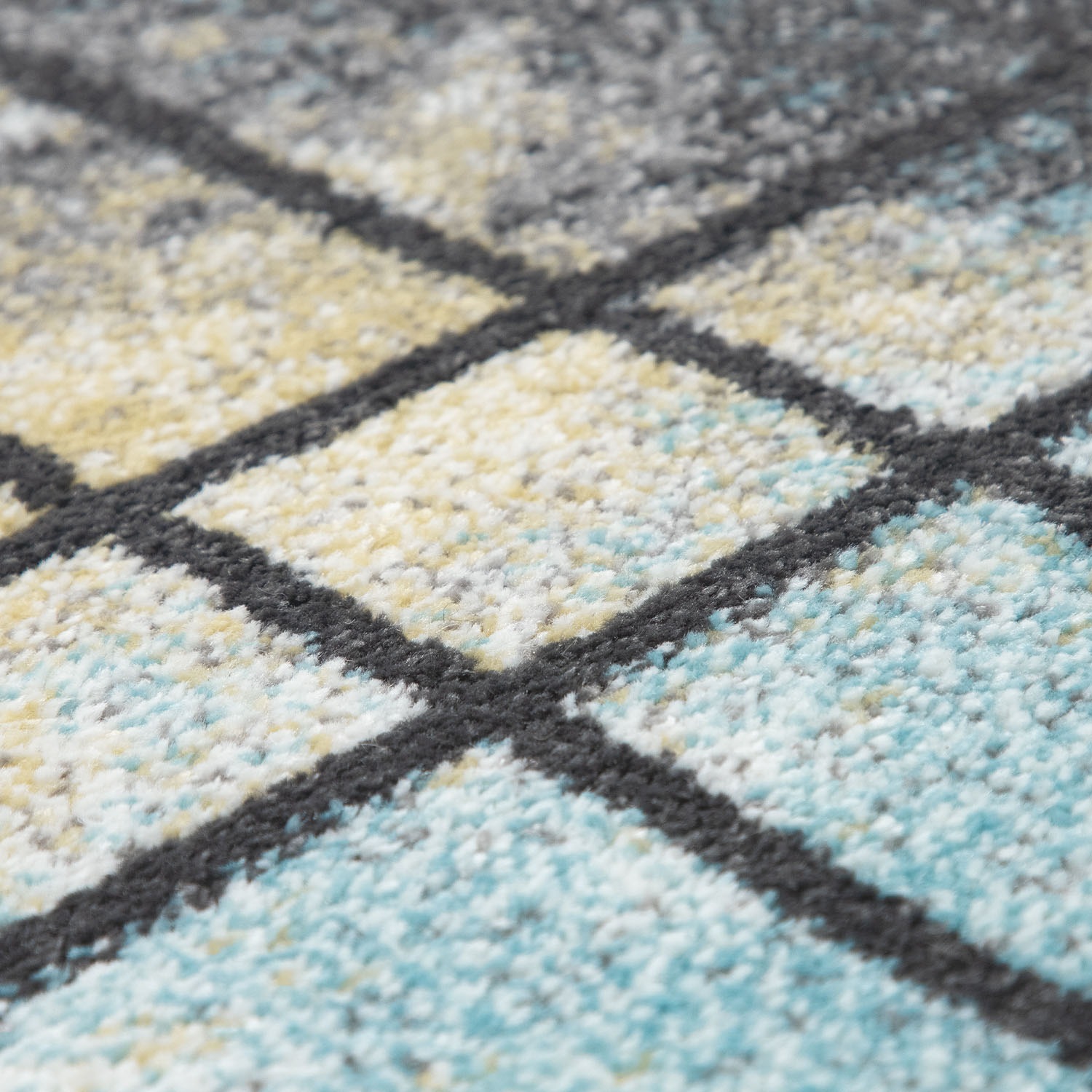 Paco Home Teppich »Petit 481«, rechteckig, 13 mm Höhe, Kurzflor, modernes abstraktes Motiv, Pastell-Farben