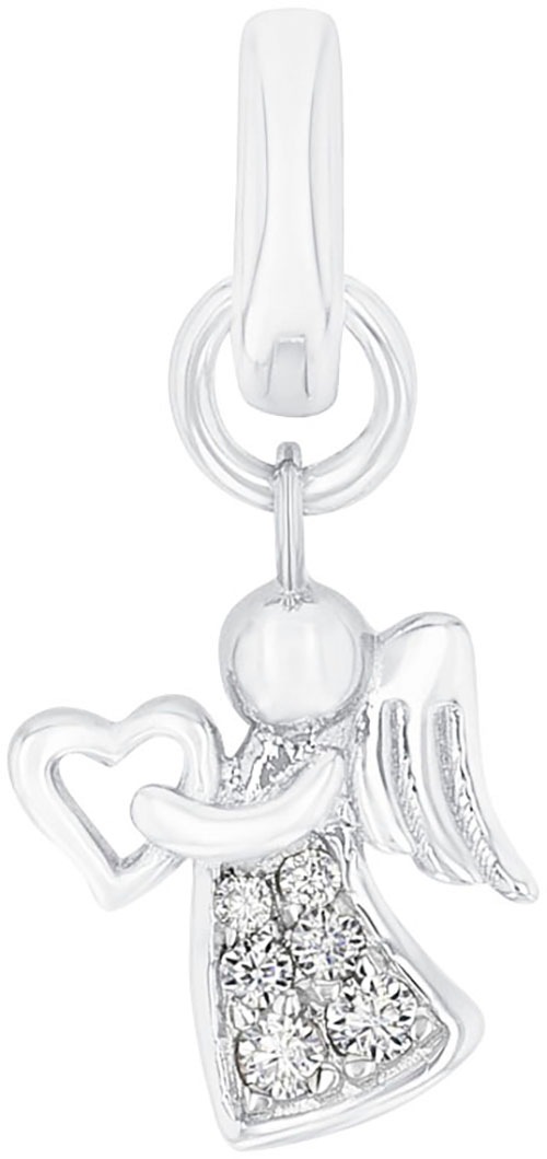 Amor Charm Engel »2038517«, mit Zirkonia (synth.)