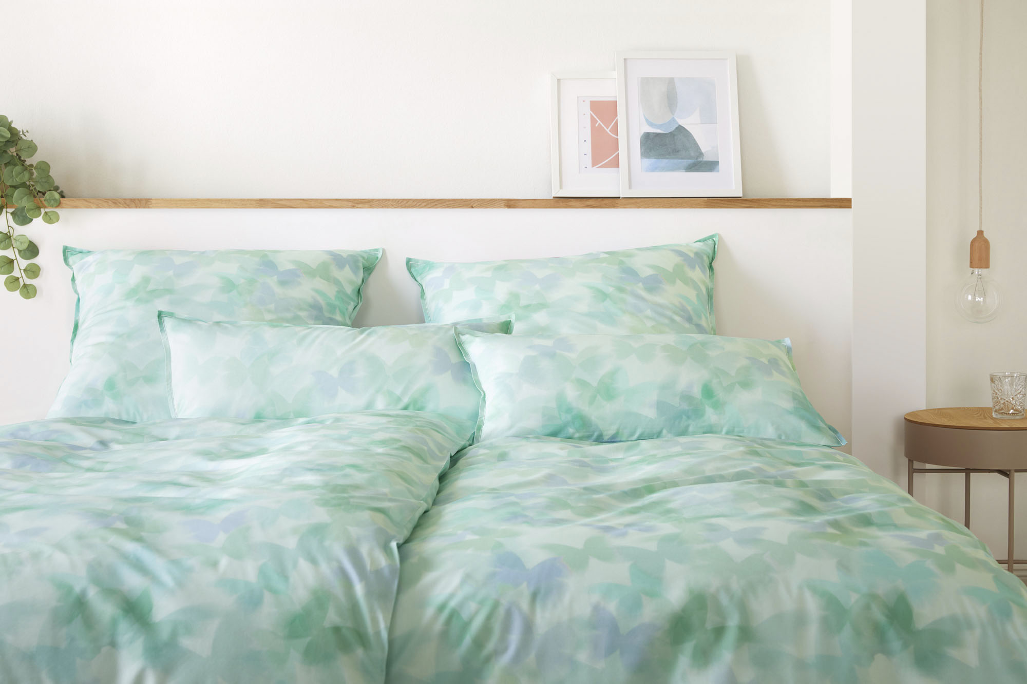 Elegante Bettwäsche "Lucid" 2 Stk. tlg. angenehmes Hautgefühl günstig online kaufen