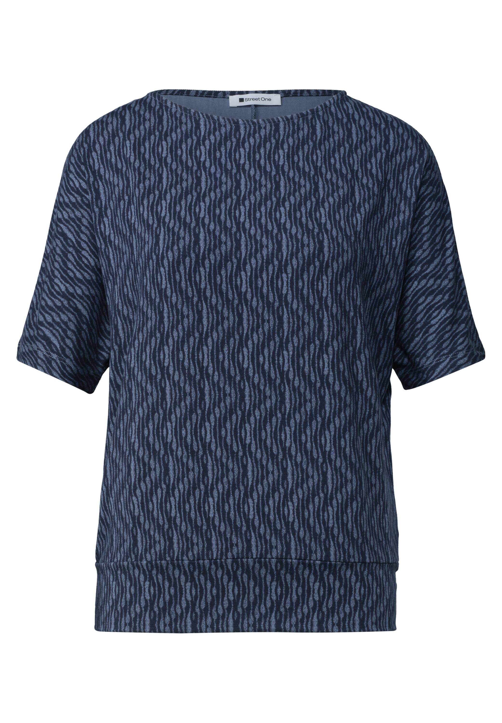 STREET ONE T-Shirt mit Elastikbund