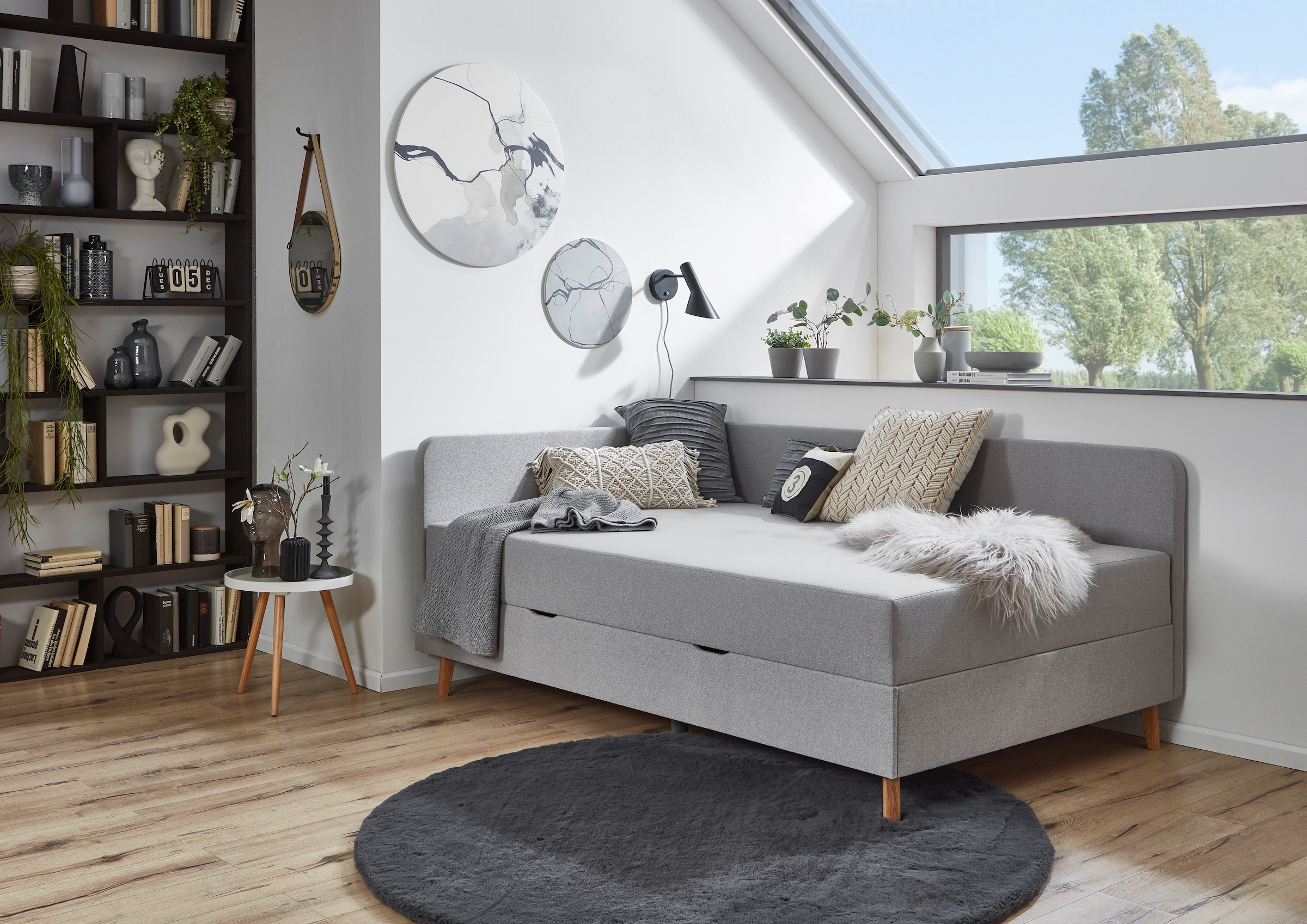 meise.möbel Polsterliege »Cabana«, inkl. Matratze und Bettkasten