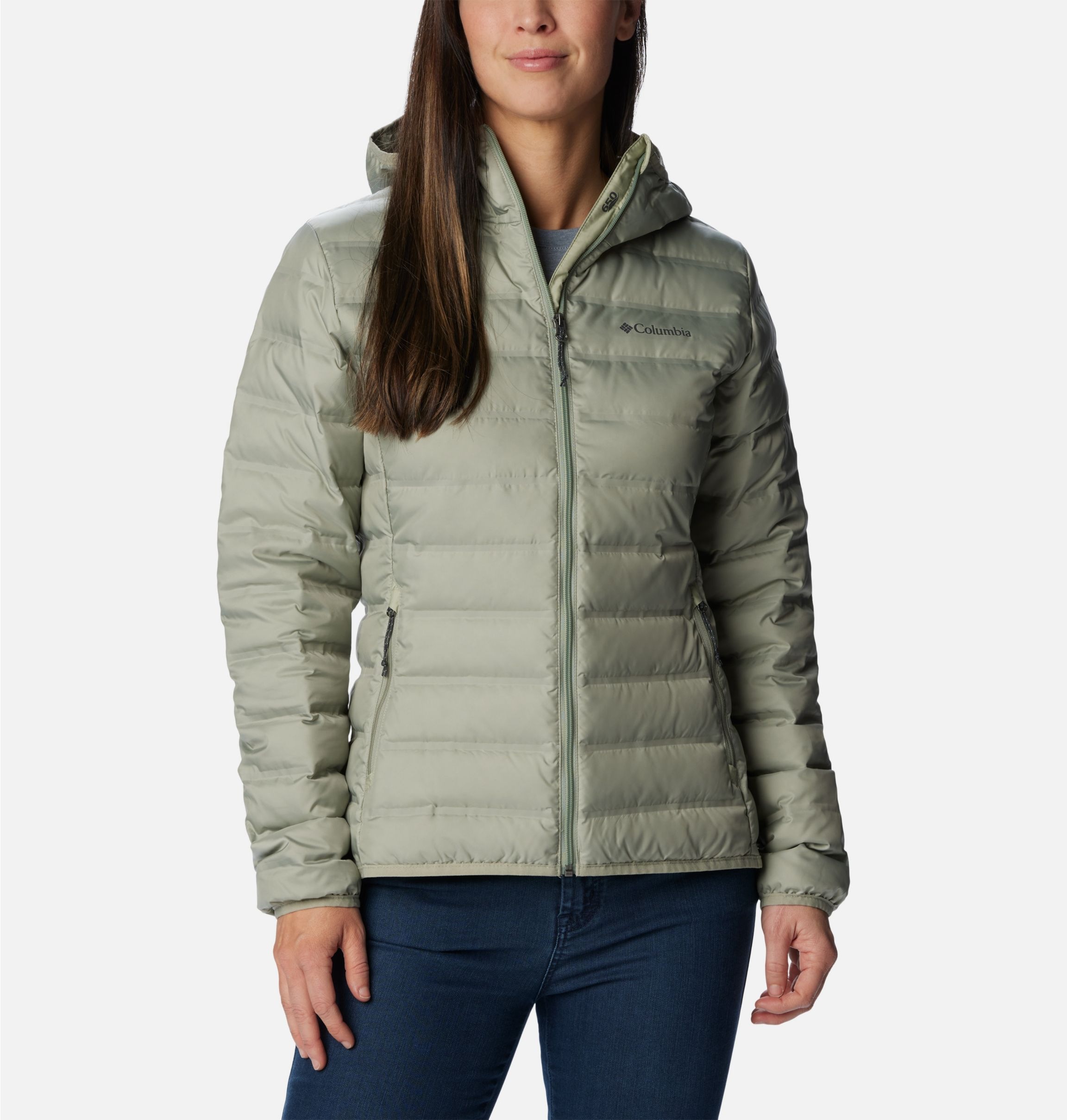 Columbia Daunenjacke "Lake 22 II Down Hooded Jacket" mit Daunenwattierung, wasserabweisend, windabweisend