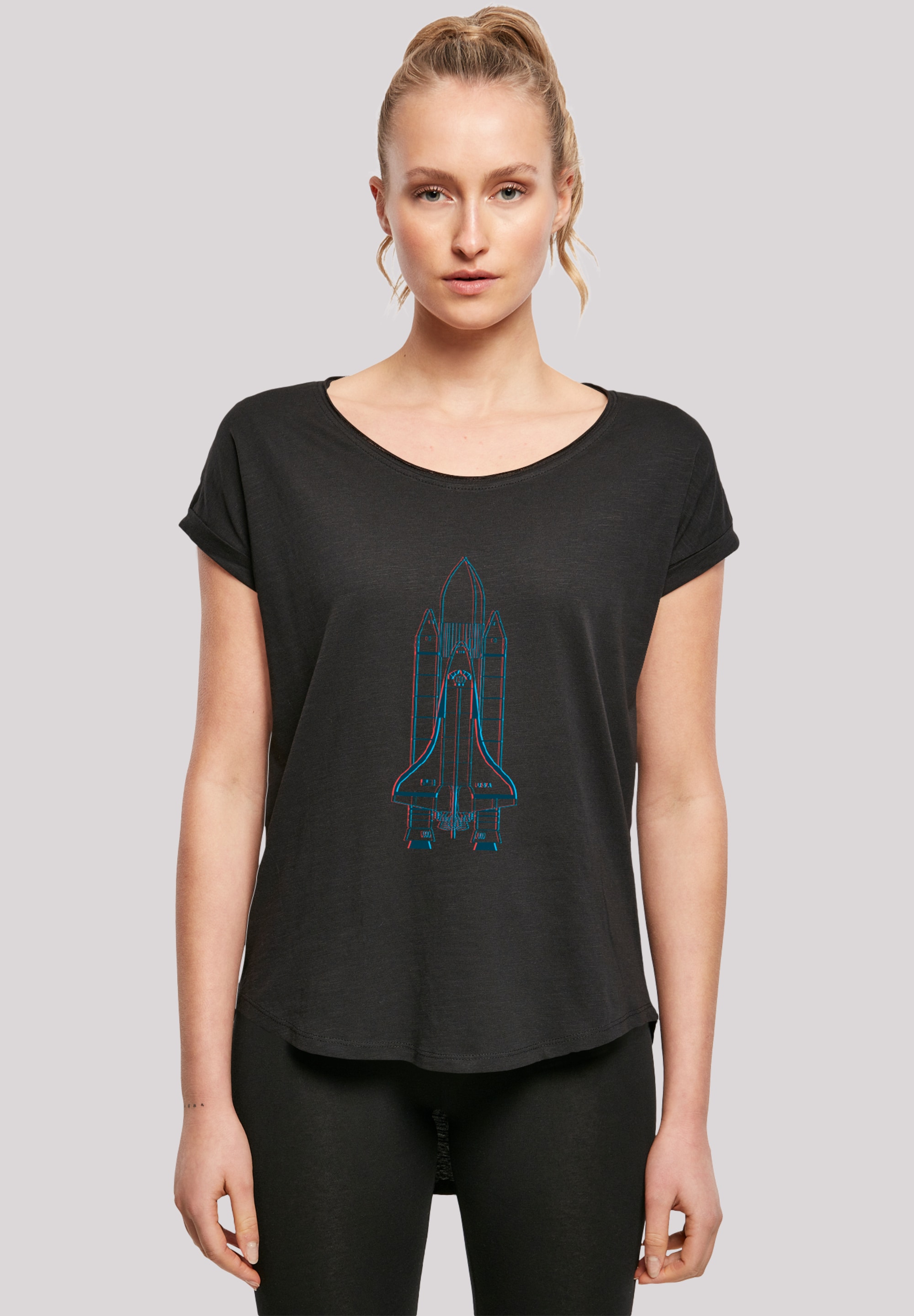 F4NT4STIC T-Shirt "NASA Space Shuttle Enterprise Two Tone", Premium Qualitä günstig online kaufen