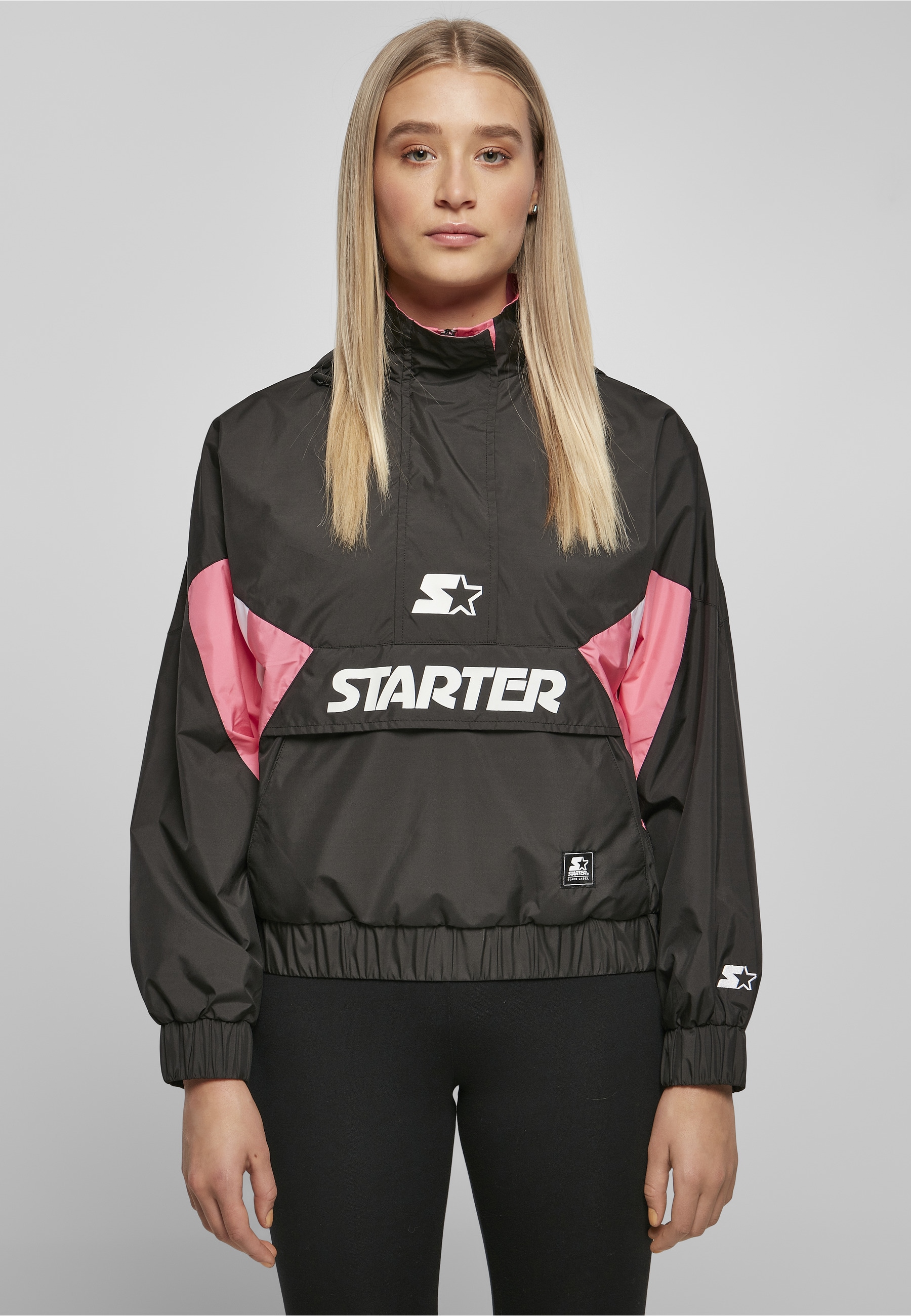 Starter Black Label Windbreaker »Starter Black Label Damen« 1 Stk. tlg. mit Kapuze