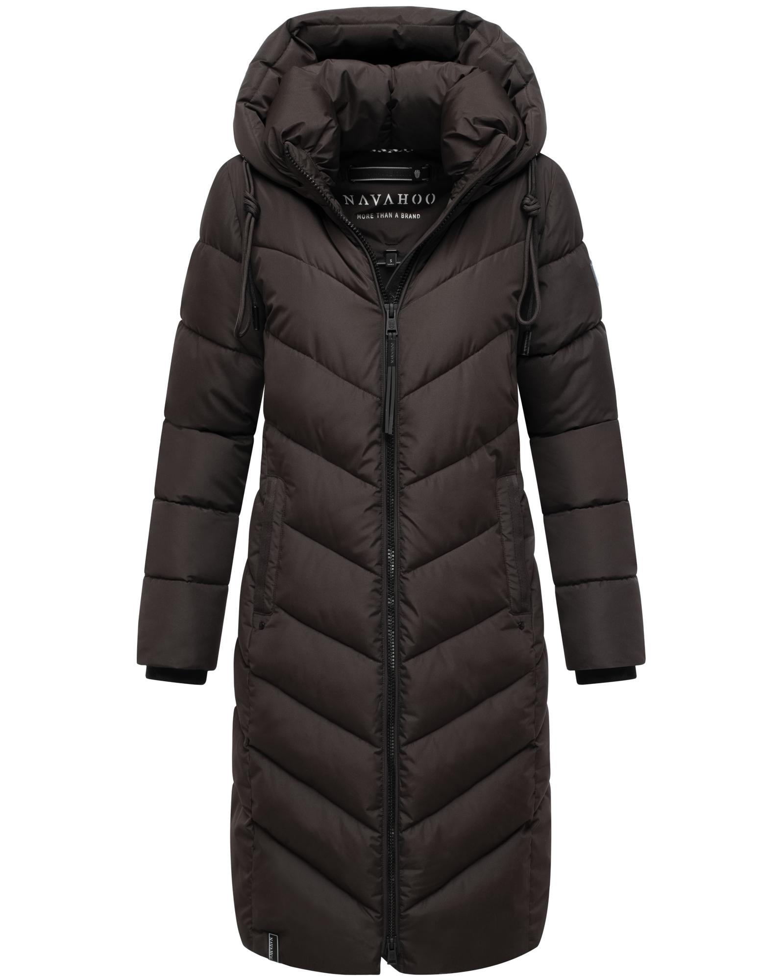 Navahoo Steppmantel »Sahnekatzii XIV«, Schicker Wintermantel mit kuschlig warm wattiertem Kragen