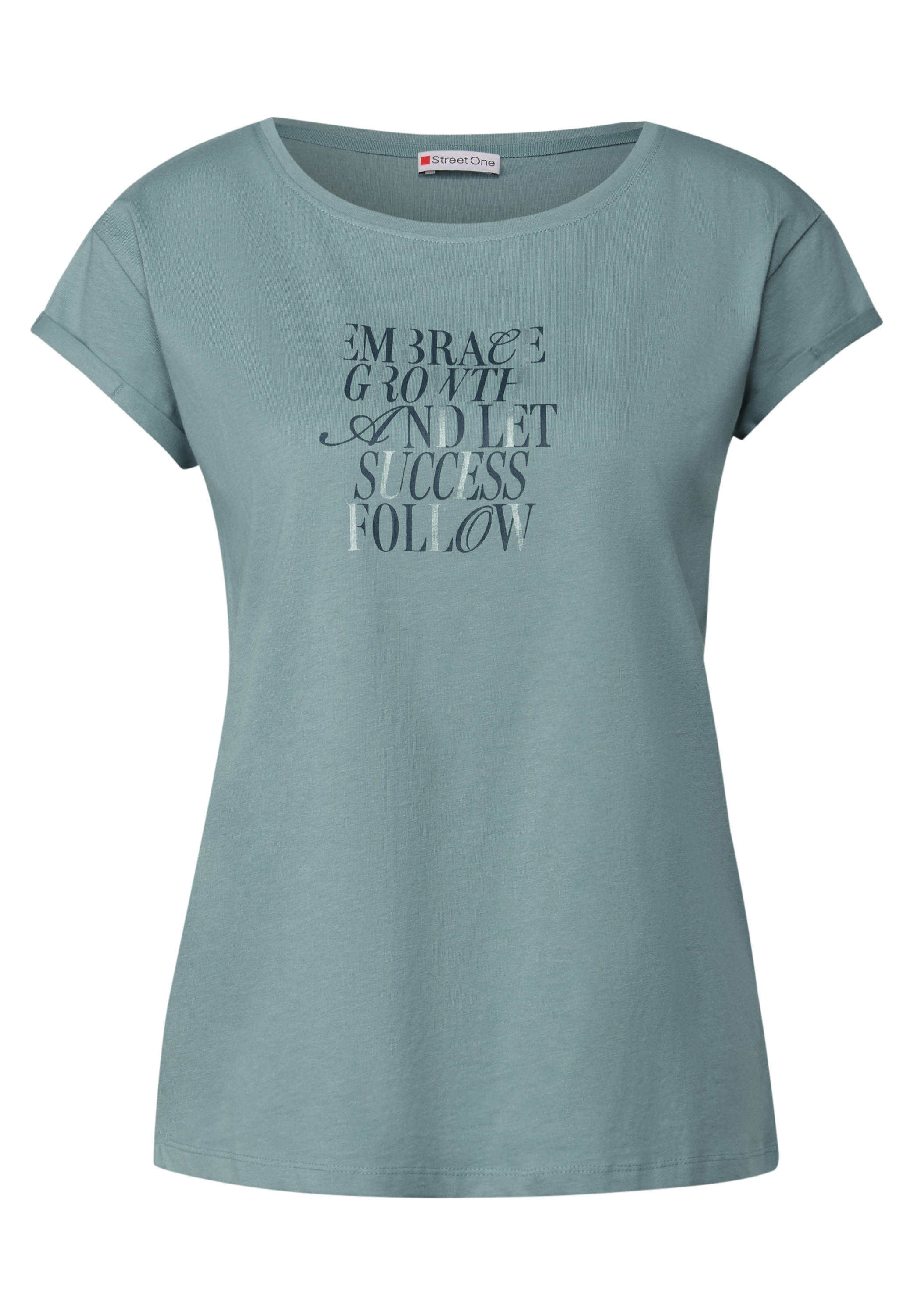 STREET ONE T-Shirt, mit Rundhalsausschnitt