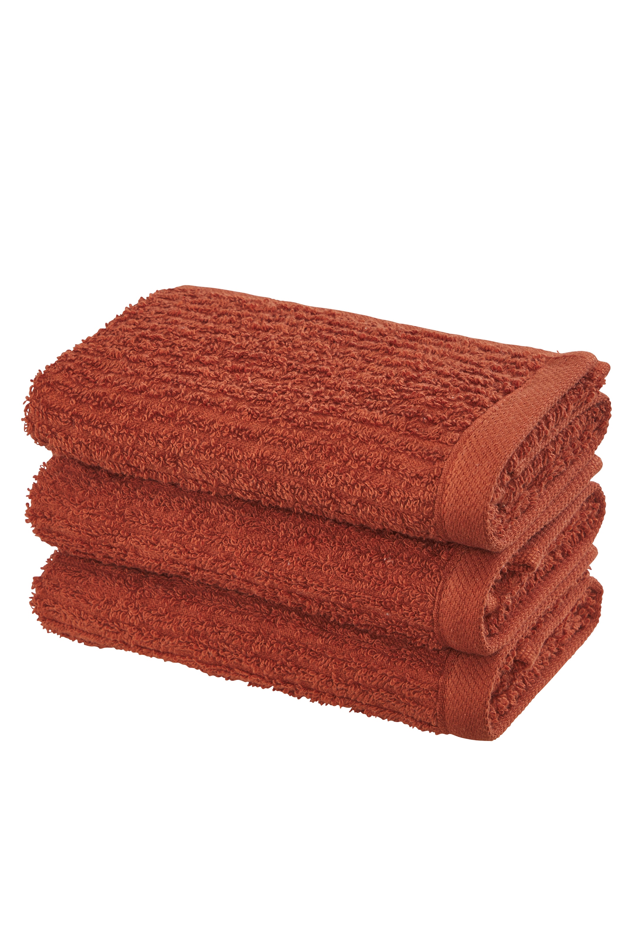 OTTO home Gaestehandtuecher »Riva, 30x50, Premium Handtücher, 500 gr/m²« Hoch-Tief-Struktur, Streifen, weich, 5 Jahre Garantie