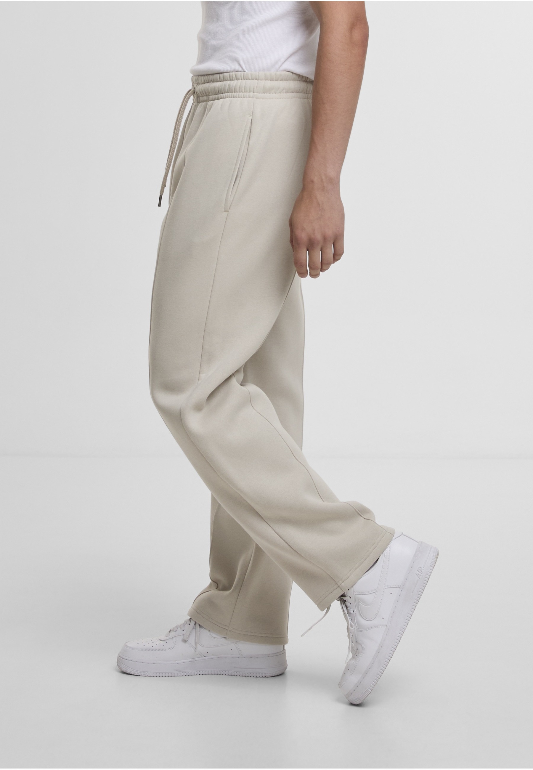 URBAN CLASSICS Stoffhose »Urban Classics Fluffy Pintuck Trackpants«