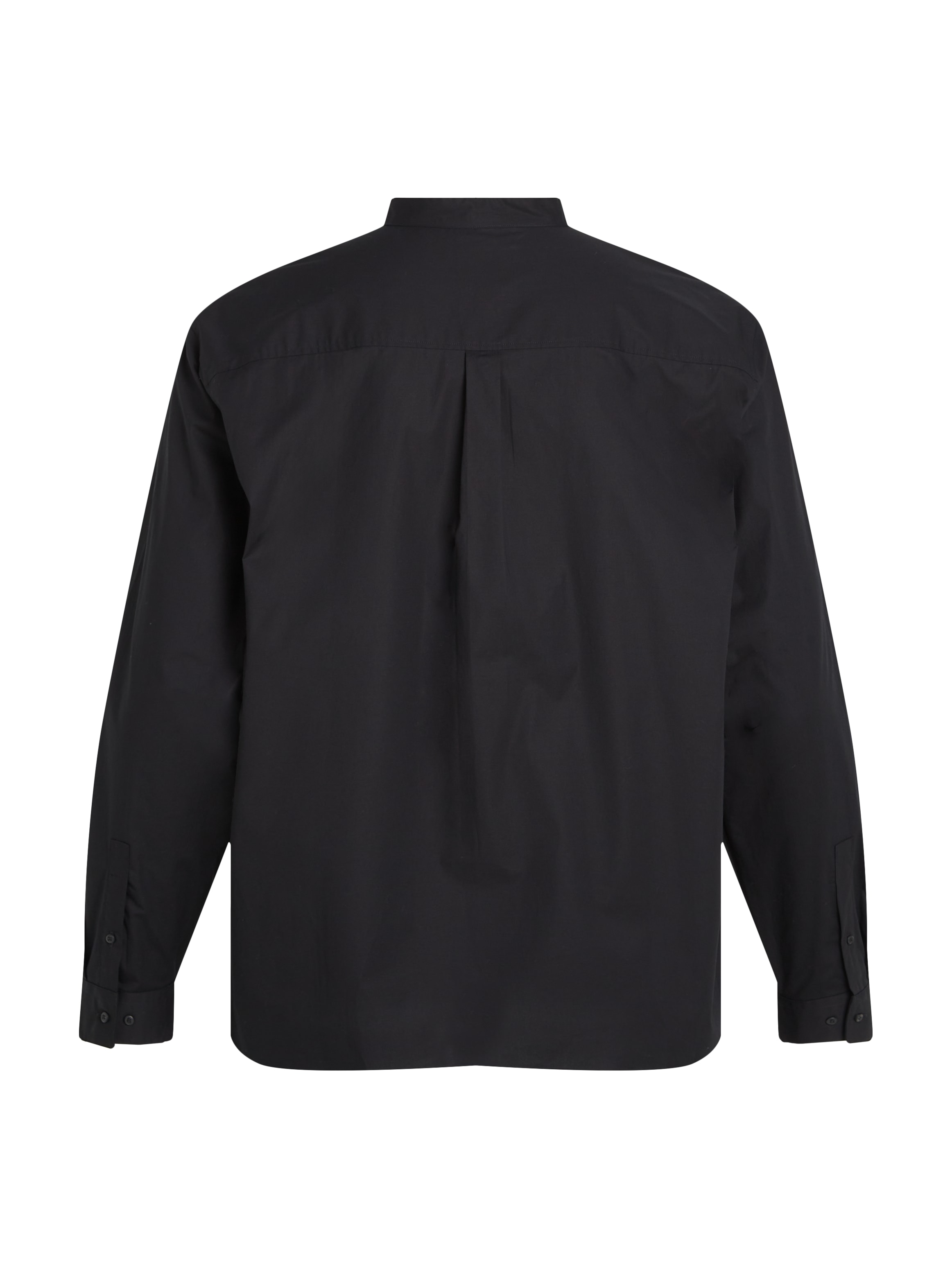 Calvin Klein Big&Tall Businesshemd »BT_POPLIN GRANDAD COLLAR SHIRT«, in Großen Größen mit Logoprint