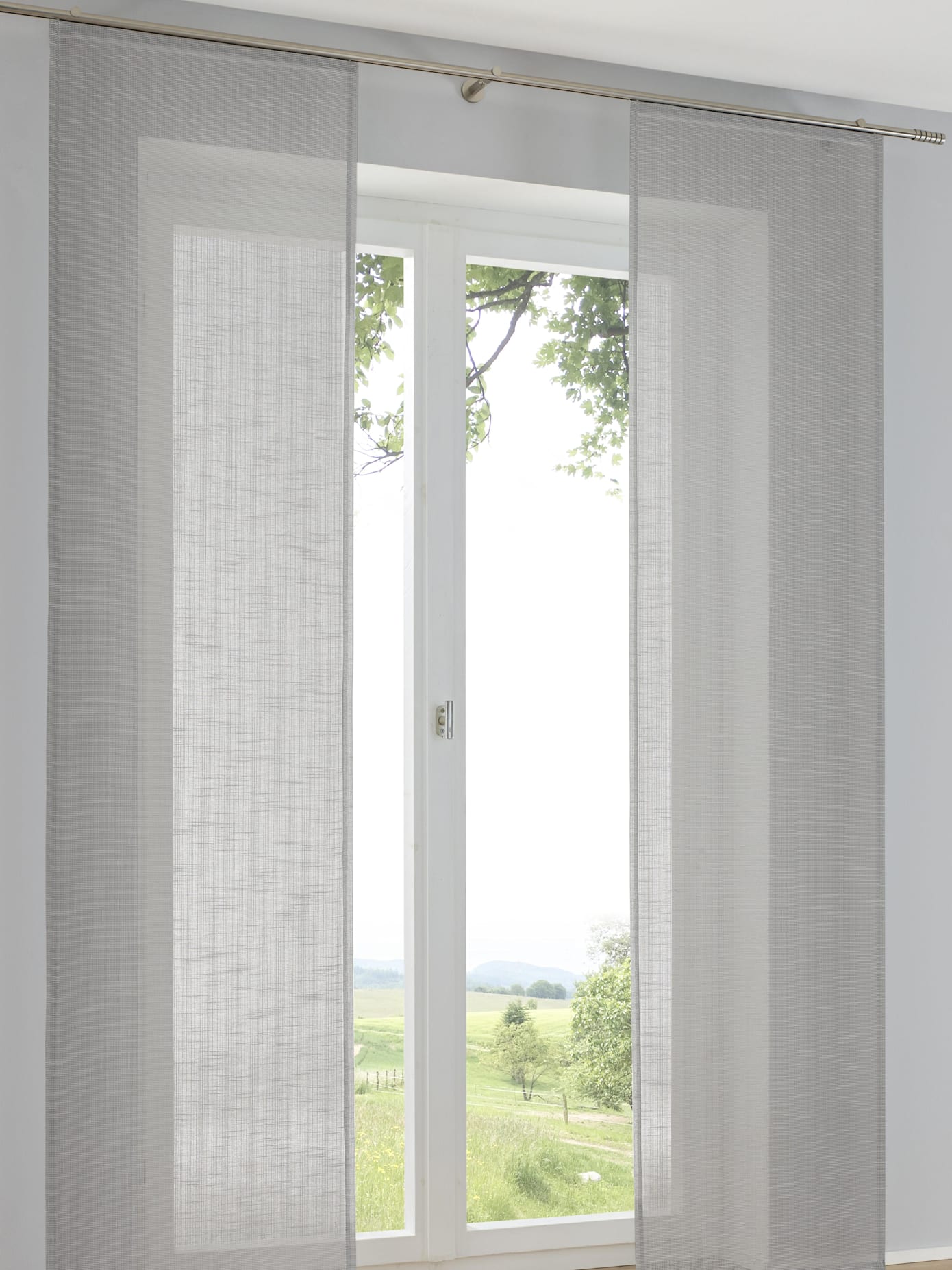 heine home Schiebegardine Klettschiene 1 Stk. tlg.