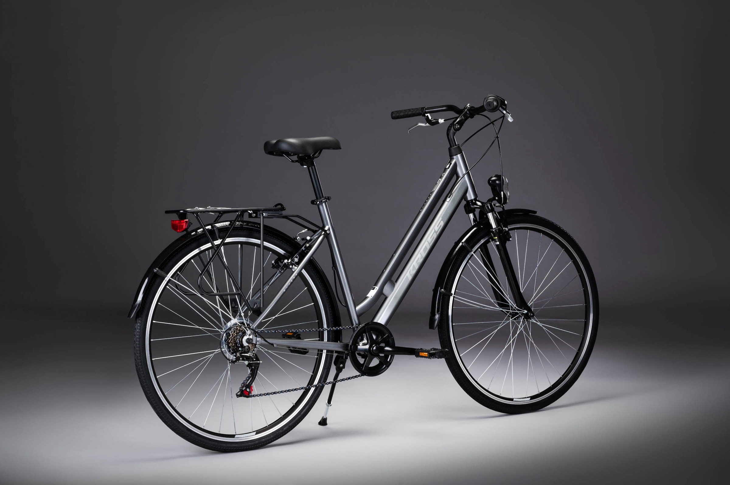 Kross Cityrad »Sentio 1.0«, 6 Gang, Shimano, TOURNEY TZ500 Schaltwerk, Kettenschaltung