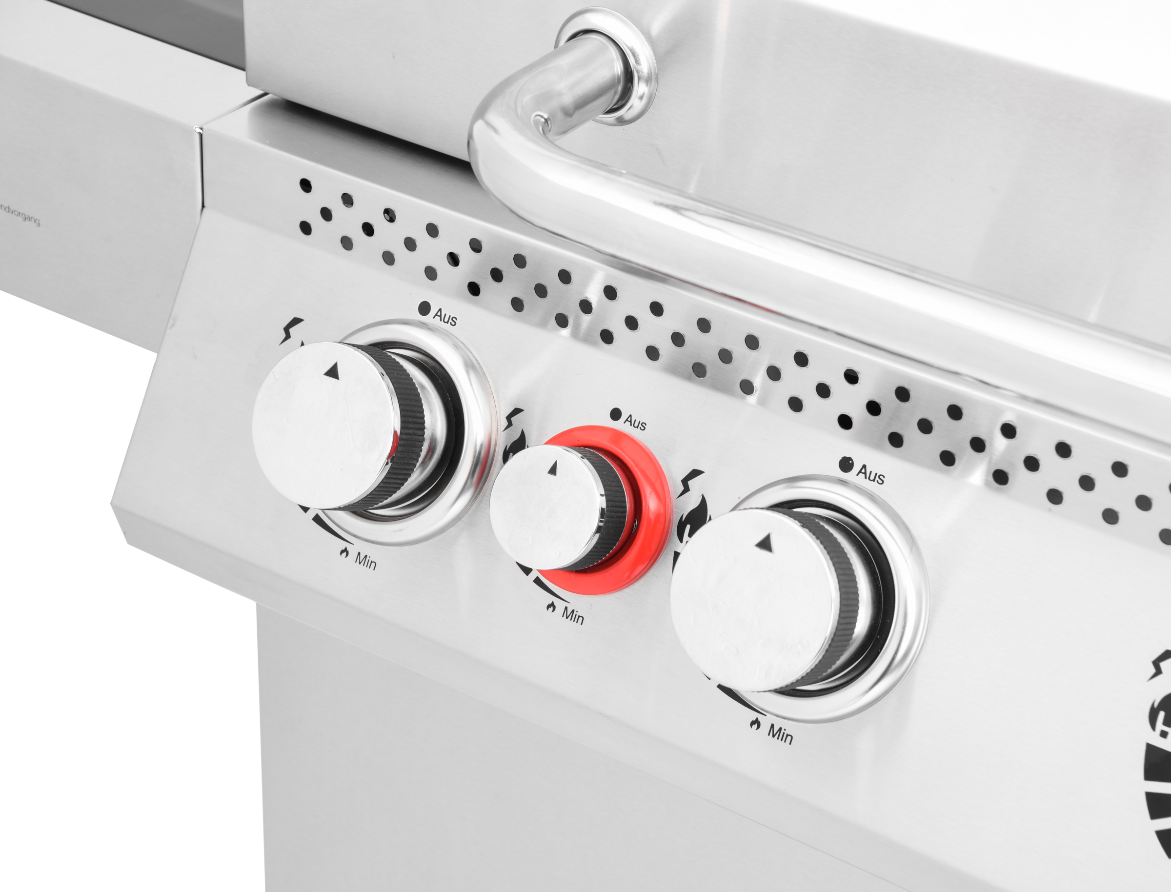 Hanseatic Gasgrill »Memphis«, BxTxH: 133x61x113,6 cm, 19 kW Gesamtleistung