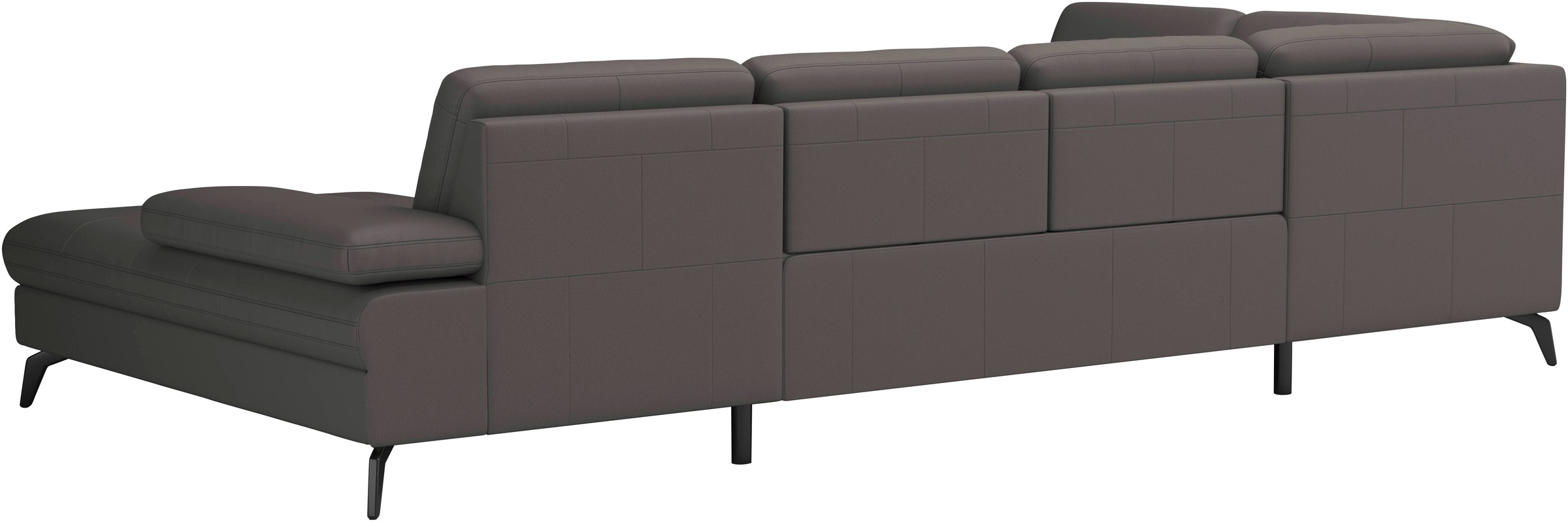 Wohnlandschaft SIT & MORE "Morris Jubi", braun (mocca), B:335cm H:82cm T:212cm, Sofas, Wohnlandschaft, wahlweise mit Armteilverstellung, Bettfunktion & Bettkasten 8