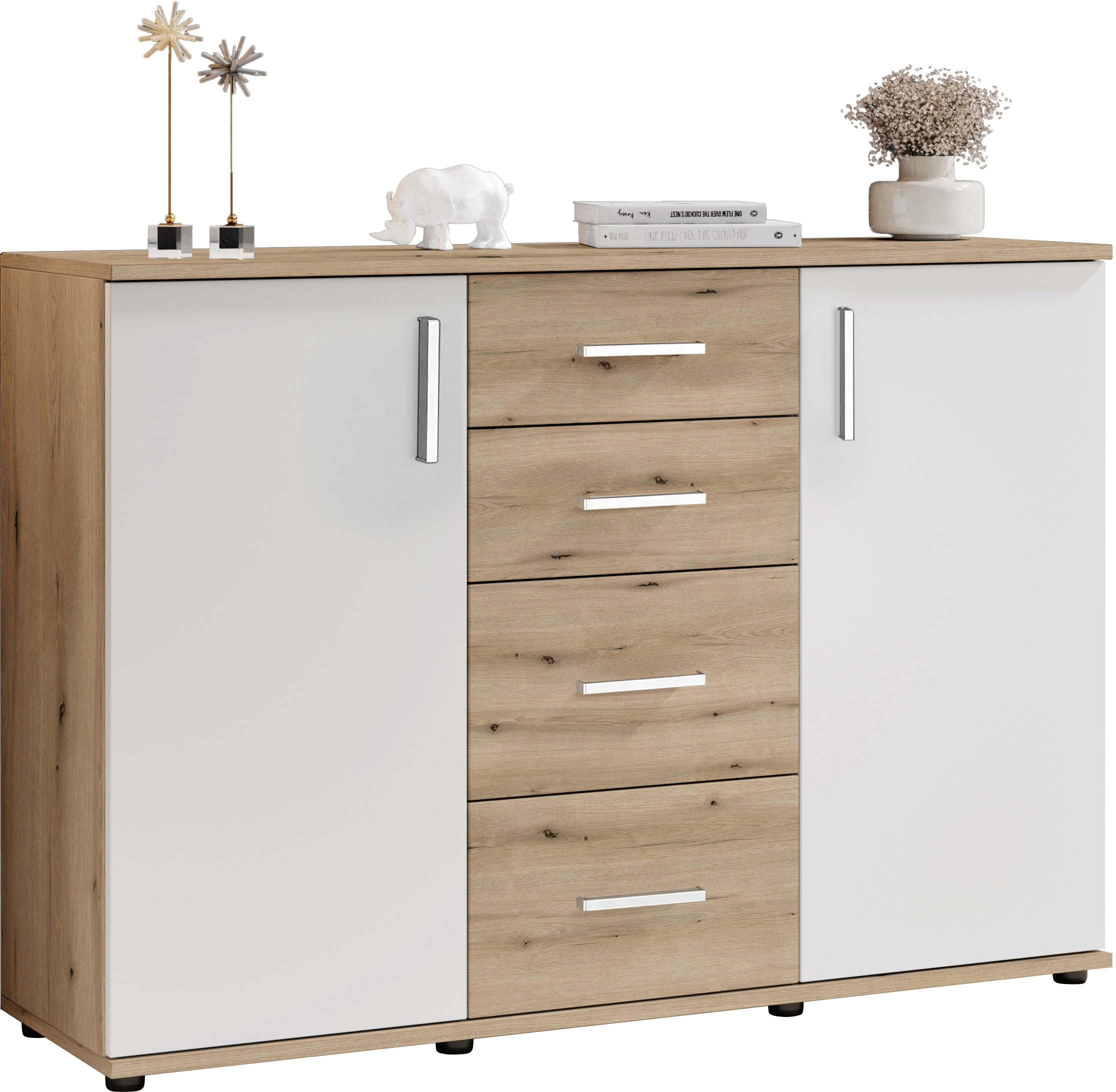 HBZ Kommode "BC-Drift-2, Sideboard Stellmaß 120x84x35 cm", (1 St.), Sideboa günstig online kaufen