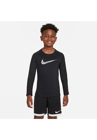 Trainingsshirt »PRO WARM BIG KIDS' (BOYS') LONG-SLEEVE TOP - für Kinder«