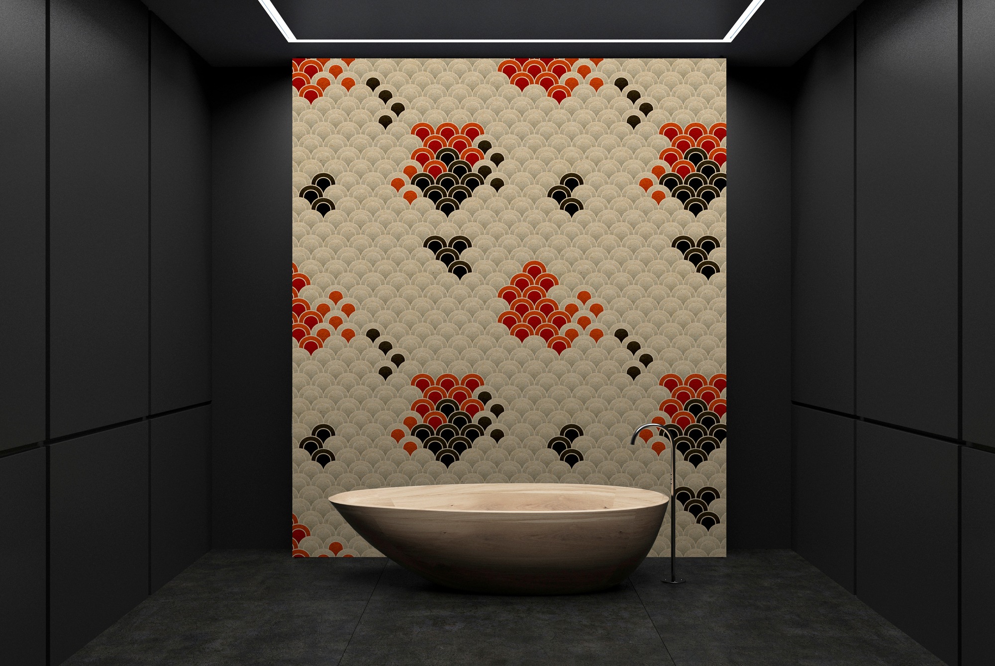 living walls Fototapete »Walls by Patel Koi 2«, Vlies, Wand, Schräge