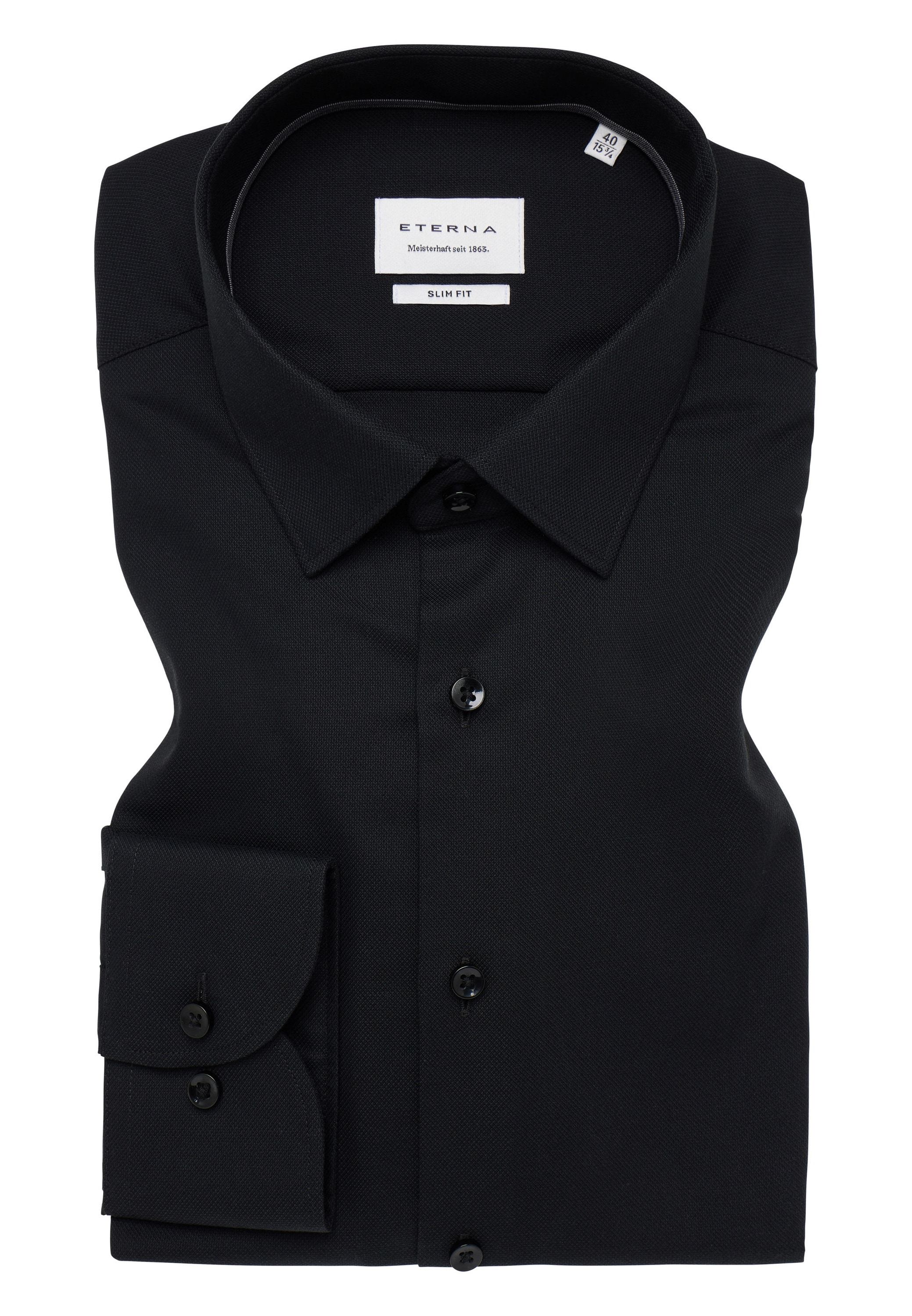 Eterna Langarmhemd »SLIM FIT«, NON IRON (bügelfrei)