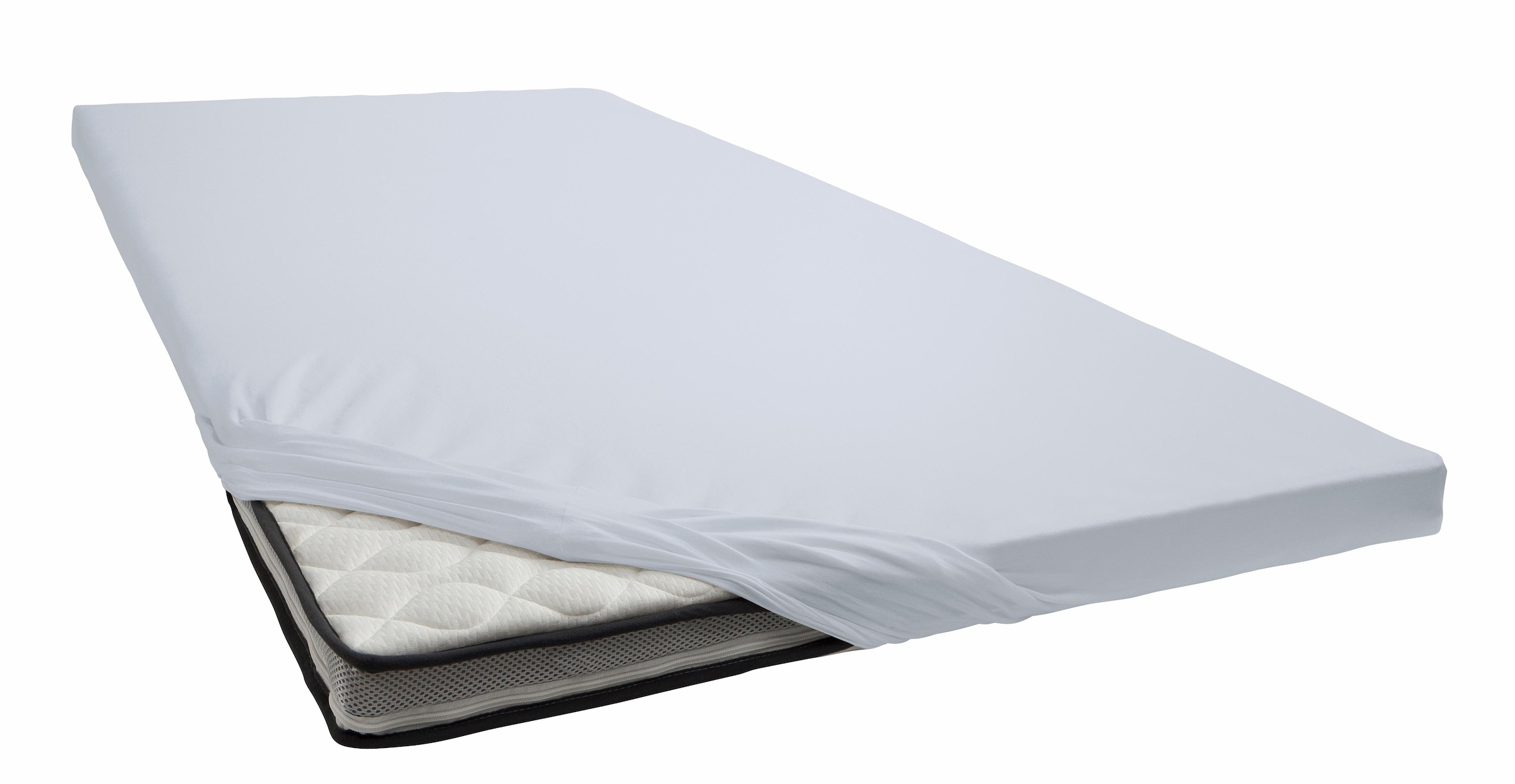 Primera 1100000002199 "Elasthan-Feinjersey Topper" Aus 95% gekämmter Baumwolle und 5% Elastan