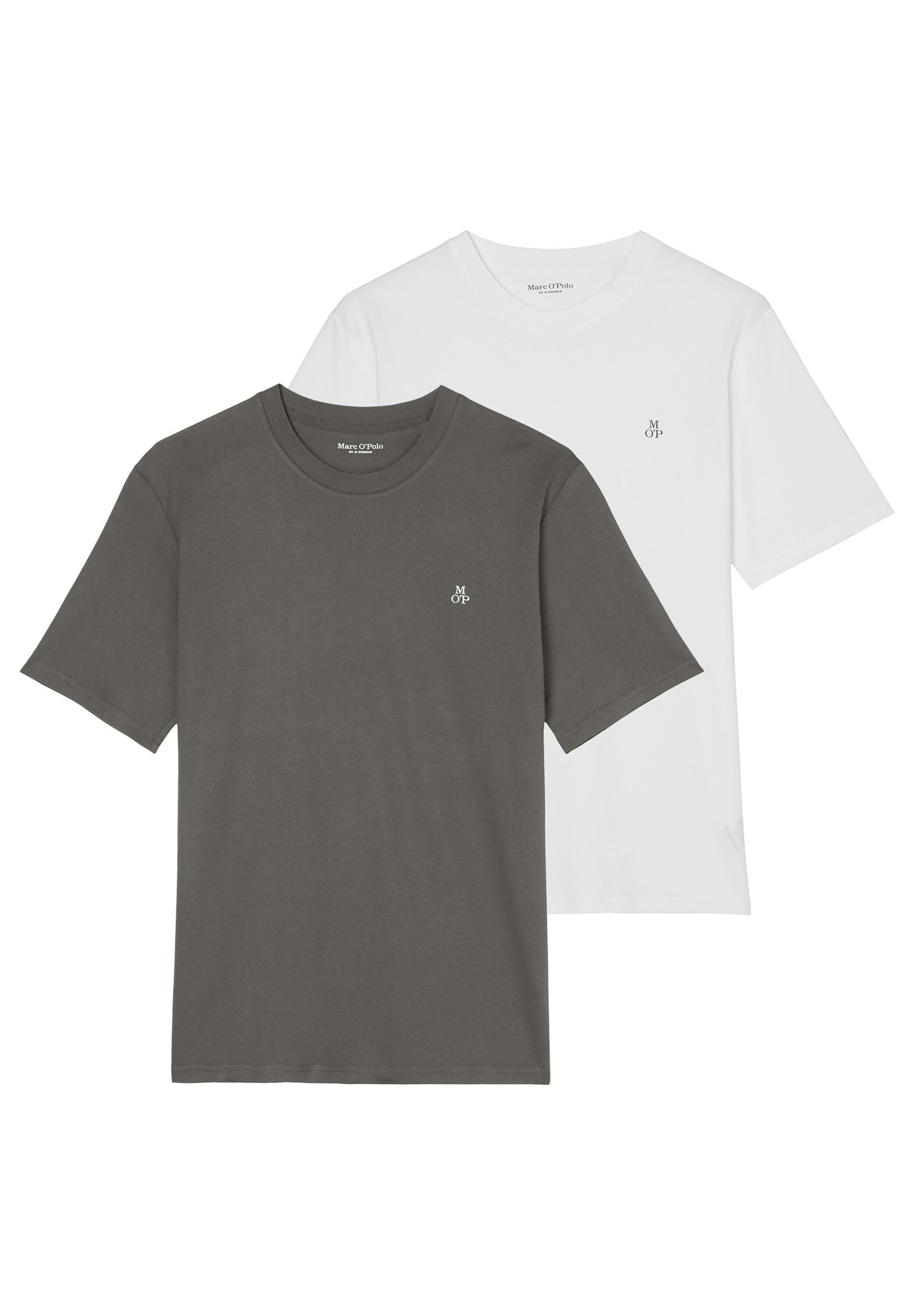 Marc OPolo T-Shirt "T-Shirt Small-Logo 2er Pack" 2