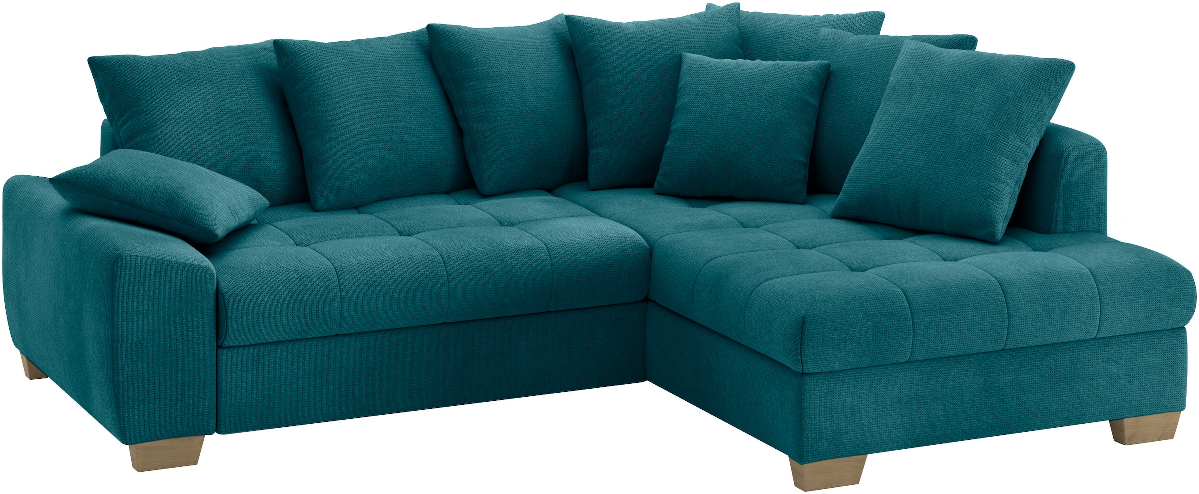 Mr. Couch Ecksofa "Nikita II, L-Form", Wahlweise mit Bettfunktion, Bettkast günstig online kaufen