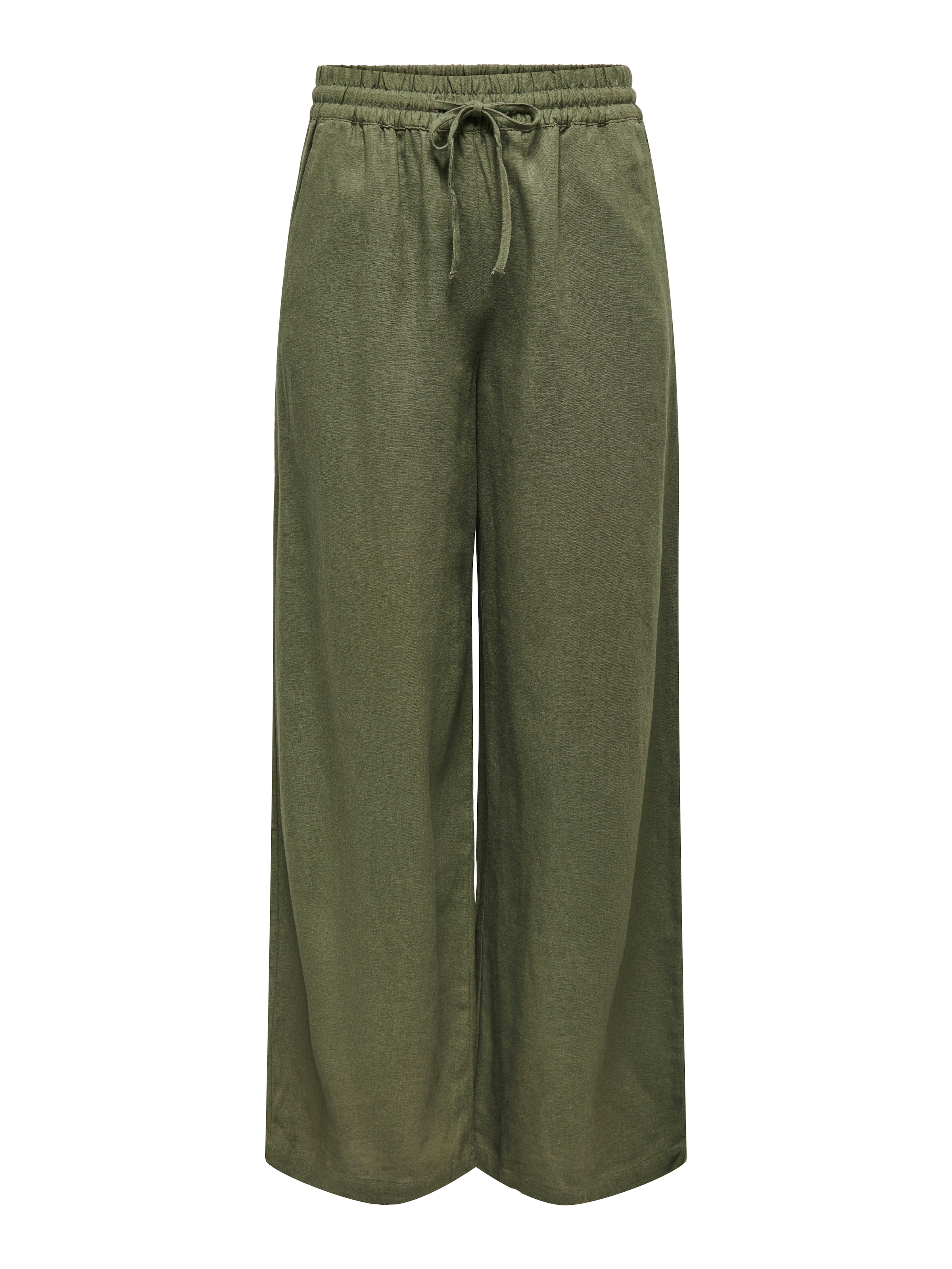 JDY Leinenhose »JDYSAY LINEN HW WIDE PANT WVN NOOS«