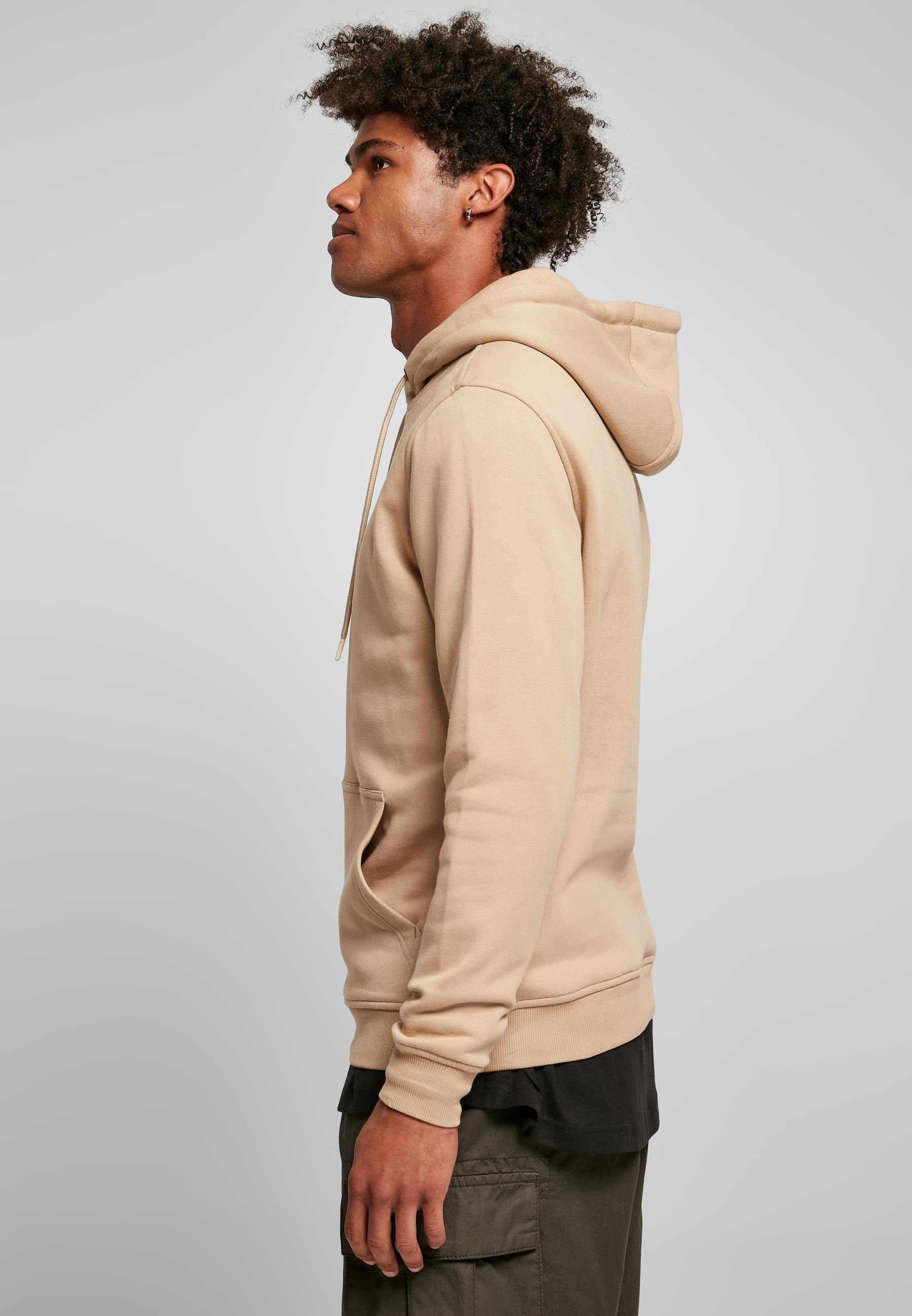 URBAN CLASSICS Sweatshirt »Urban Classics Herren Basic Terry Hoody«, (1 tlg.)