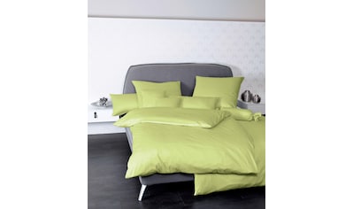Bettwäsche »Colors 31001«, (2 tlg.), in Mako Satin Qualität aus 100% Baumwolle, Bett-...