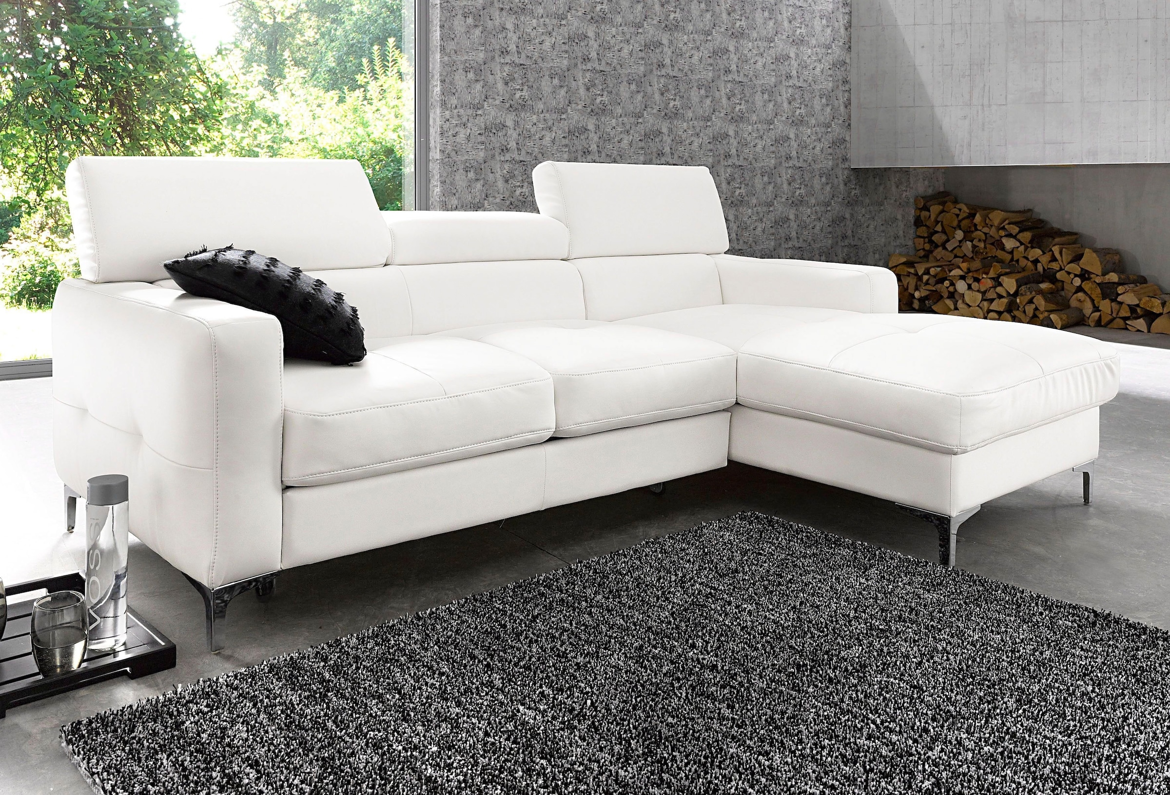 COTTA Polstergarnitur "Sammy L-Form", (Set), Set bestehend aus: Ecksofa mit günstig online kaufen