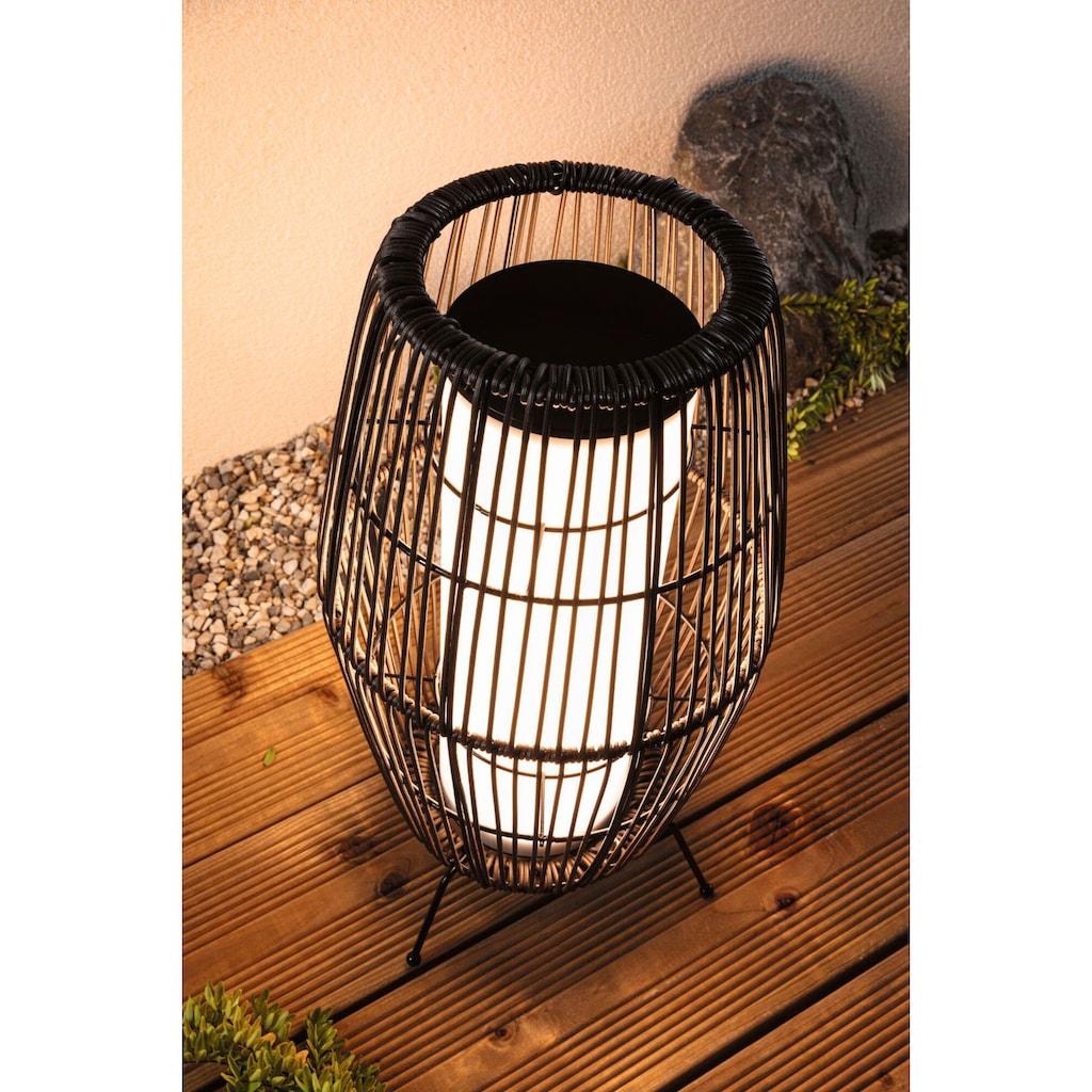 Paulmann LED Gartenleuchte »Outdoor Plug & Shine Basket 40 RGBW ZigBee IP44«, 1 flammig-flammig